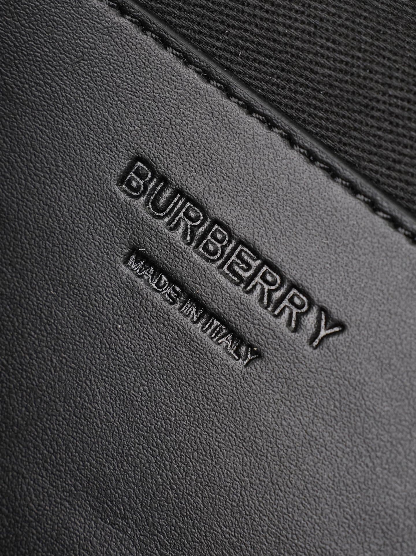 C84 B’s latest exquisite crossbody backpack features Burberry plaid patterns and smooth leather trim. It is adorned with the brand’s logo design, and comes with adjustable mesh straps. — image 8