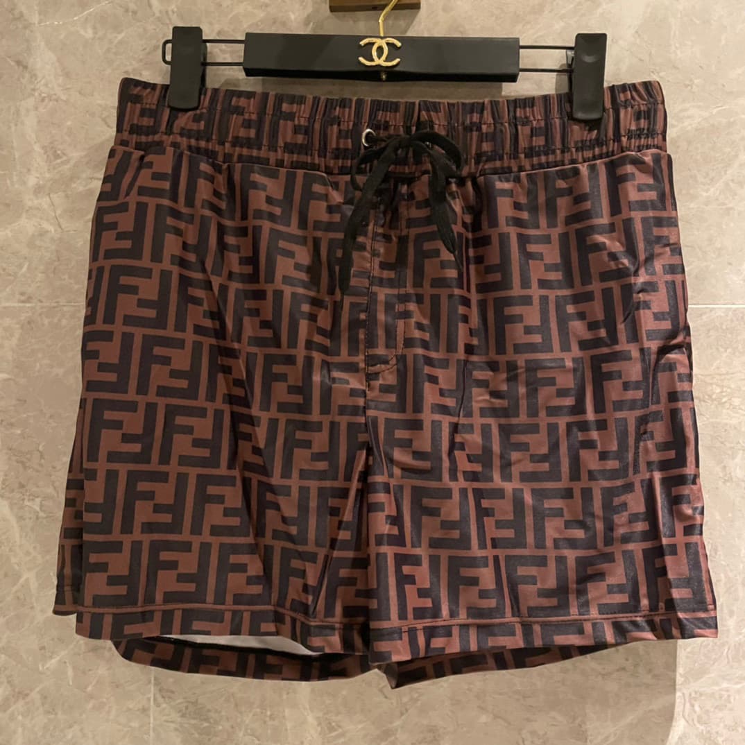 C24850 Fendi Swimwear Fendi Men’s Swimwear 👑 Custom-made swimwear 👑 With drawstring design New Vacation collection 🏖 Exclusive swimsuits［Color][Color][Color] I absolutely love them! [Color] The gaze of a noble person🌹 Deeply attracted. Beautiful to the po — image 1