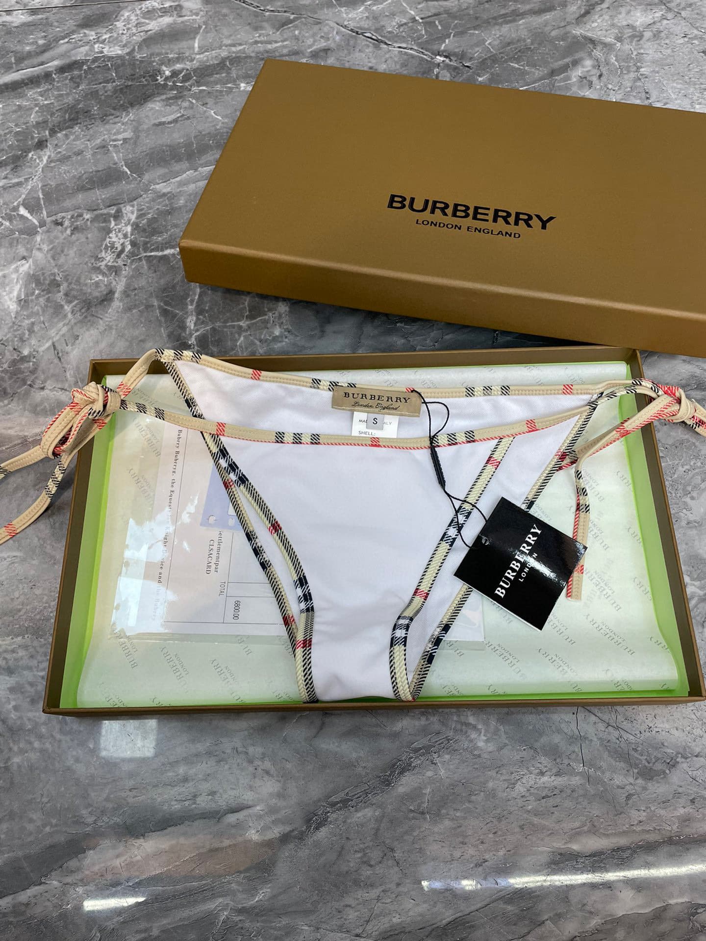C24965 Burberry swimsuit – Burberry’s new bikini👙 Works perfectly on the body! It goes on sale at all stores simultaneously, giving it a fashionable look. It helps keep you looking younger and gives a youthful vibe. — image 6