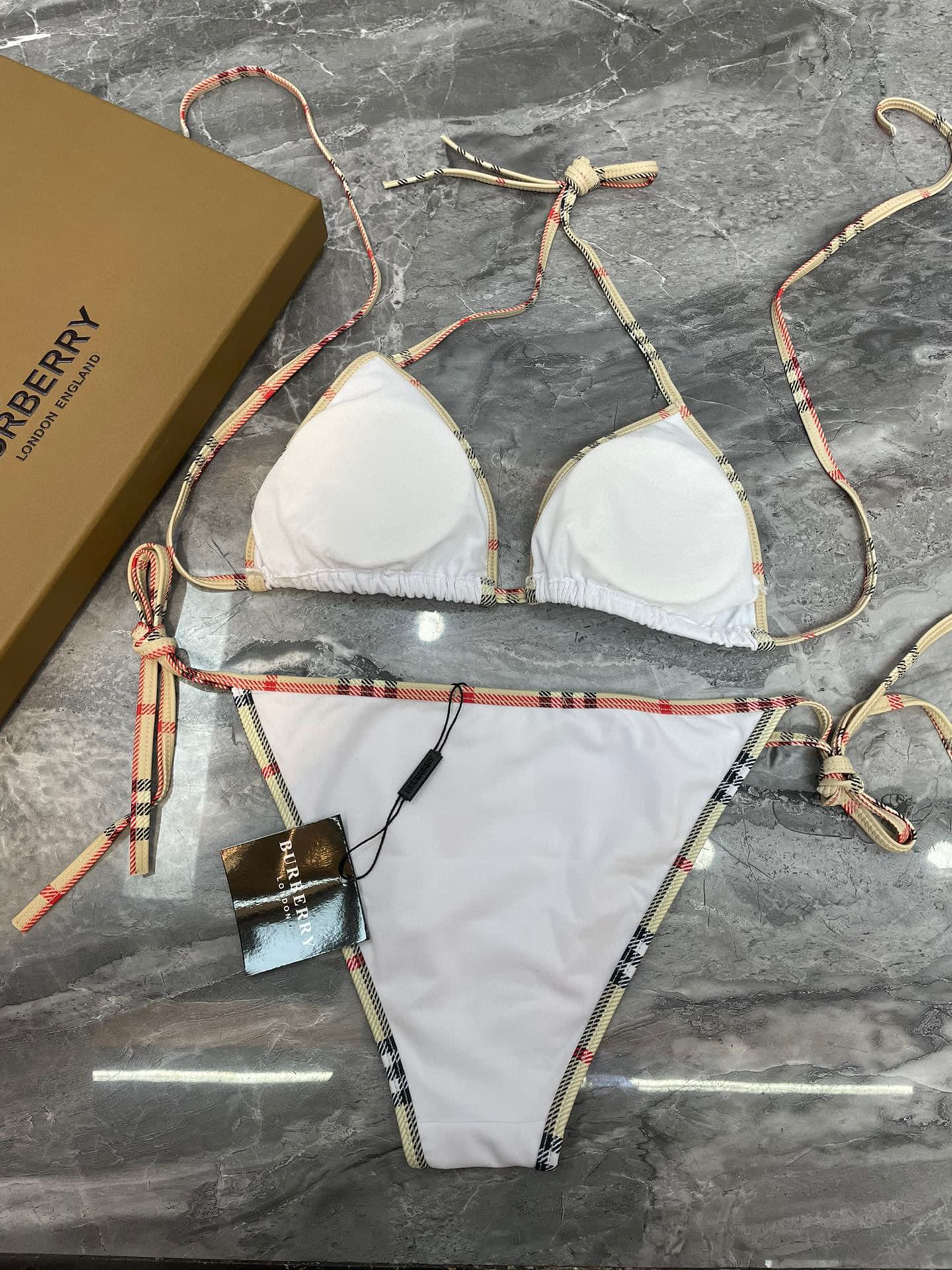 C24965 Burberry swimsuit – Burberry’s new bikini👙 Works perfectly on the body! It goes on sale at all stores simultaneously, giving it a fashionable look. It helps keep you looking younger and gives a youthful vibe. — image 3