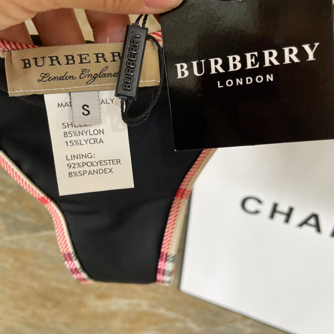 C24962 Burberry swimsuit – The new Burberry bikini 👙 works perfectly on the body! It goes on sale at all stores simultaneously, giving it a fashionable look. It helps keep you looking younger and gives a sense of youthful energy. — image 6