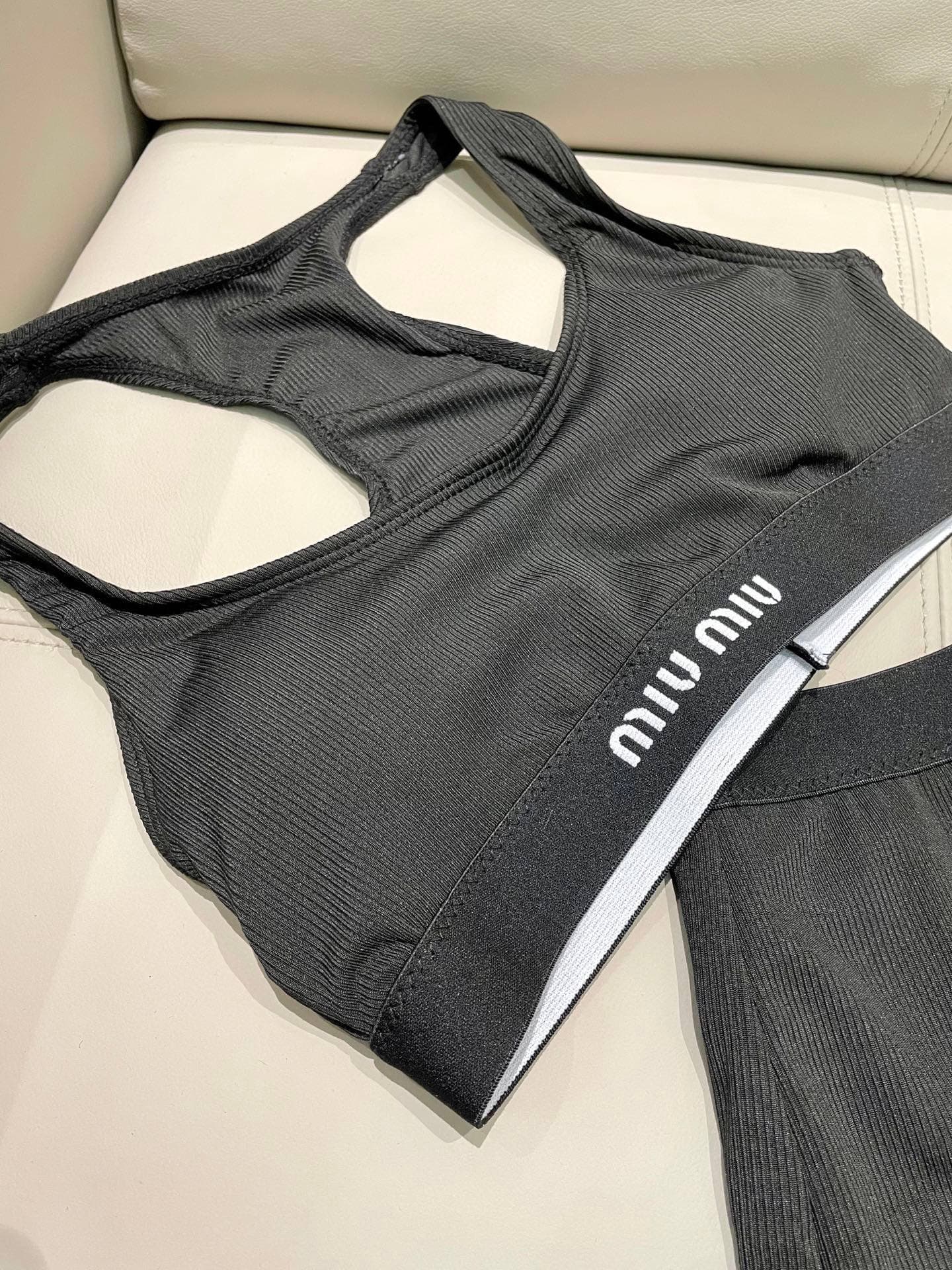 C24963 MiuMiu swimsuit – Miumiu’s new split-style swimsuit. Knit fabric, fashionable and trendy 😍🥰 Suitable for various swimming scenarios 🏊‍♀️ At the beach, swimming pools, hot springs, water parks, or river rafting – it works perfectly 😌 It can also be  — image 8