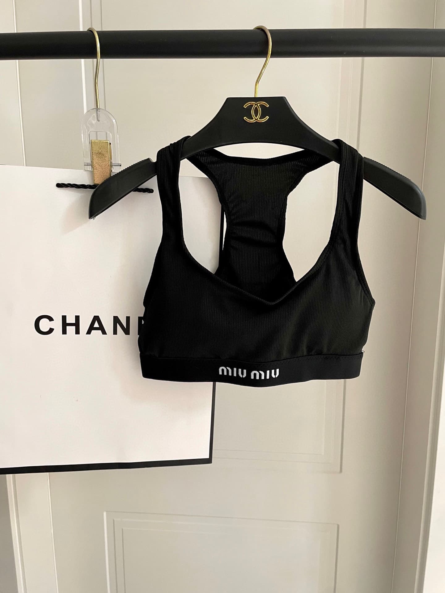 C24963 MiuMiu swimsuit – Miumiu’s new split-style swimsuit. Knit fabric, fashionable and trendy 😍🥰 Suitable for various swimming scenarios 🏊‍♀️ At the beach, swimming pools, hot springs, water parks, or river rafting – it works perfectly 😌 It can also be  — image 2