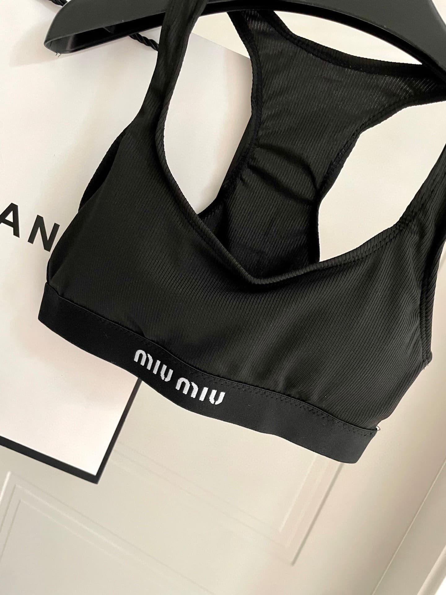 C24963 MiuMiu swimsuit – Miumiu’s new split-style swimsuit. Knit fabric, fashionable and trendy 😍🥰 Suitable for various swimming scenarios 🏊‍♀️ At the beach, swimming pools, hot springs, water parks, or river rafting – it works perfectly 😌 It can also be  — image 3