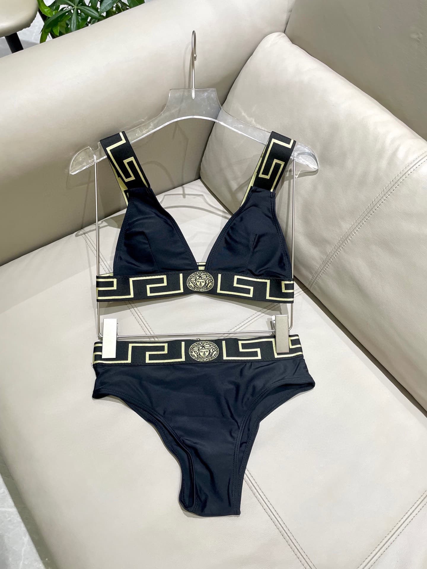 C24928 Versace swimsuits – New Versace bikinis 😍🥰 These swimsuits are suitable for various situations 🏊‍♀️ At the beach, swimming pools, hot springs, water parks, and rafting trips – they’re all great! They can also be worn with inner garments. The one-pi — image 5