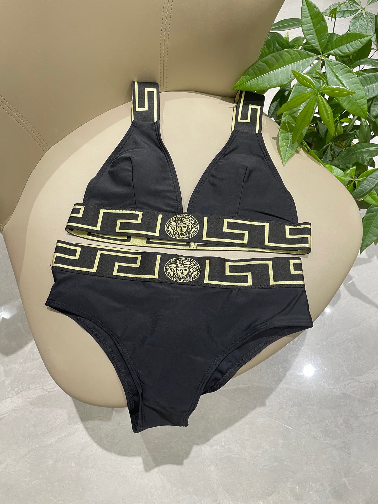 C24928 Versace swimsuits – New Versace bikinis 😍🥰 These swimsuits are suitable for various situations 🏊‍♀️ At the beach, swimming pools, hot springs, water parks, and rafting trips – they’re all great! They can also be worn with inner garments. The one-pi — image 7