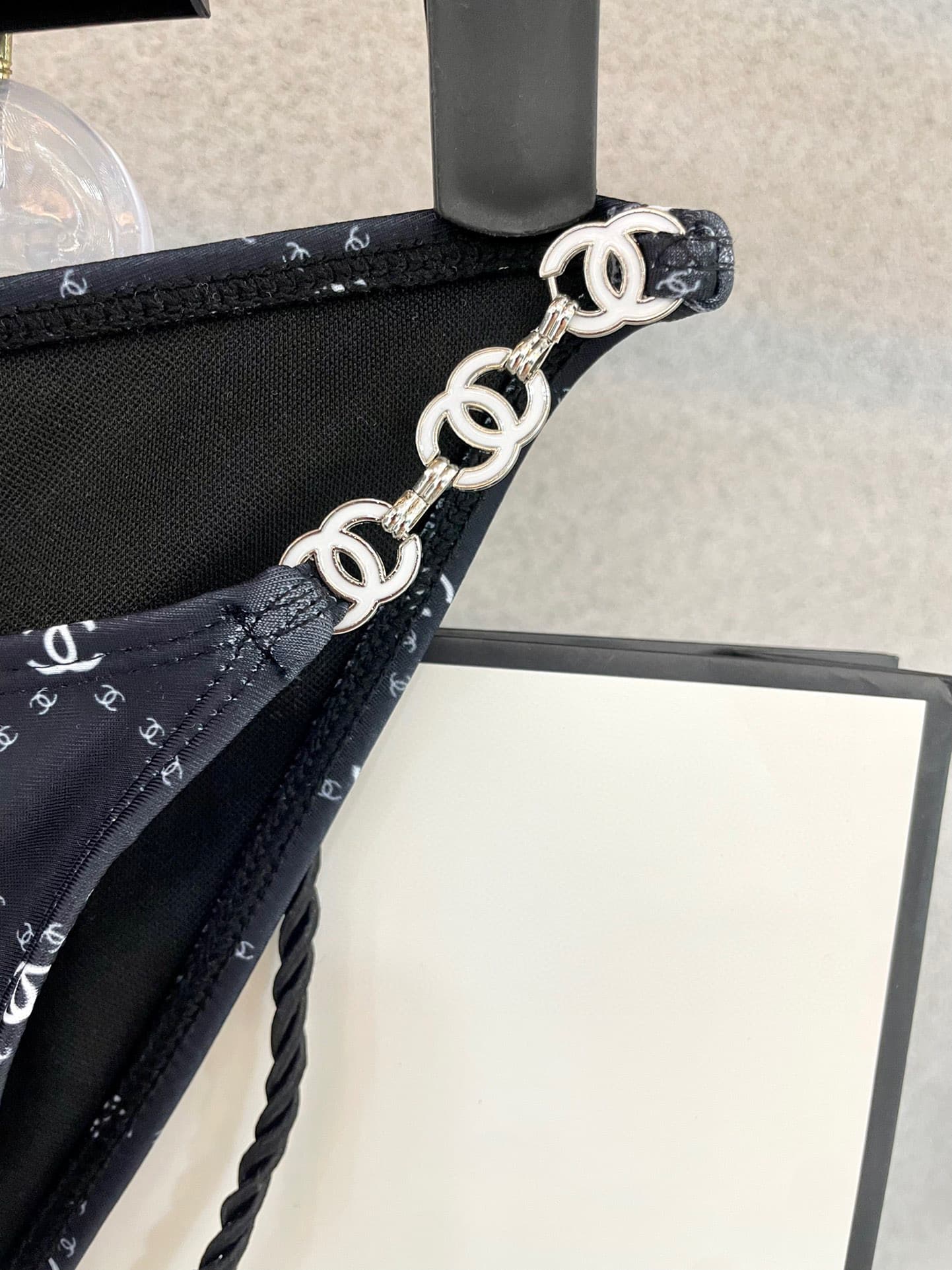 C24921 Chanel swimsuits: Chanel’s new bikinis 👙❤️😍🥰 – suitable for various swimming scenarios 🏊‍♀️ At the beach, swimming pools, hot springs, water parks, and rafting trips – all are great options 😌 They can be worn both as underwear and outerwear as well — image 7