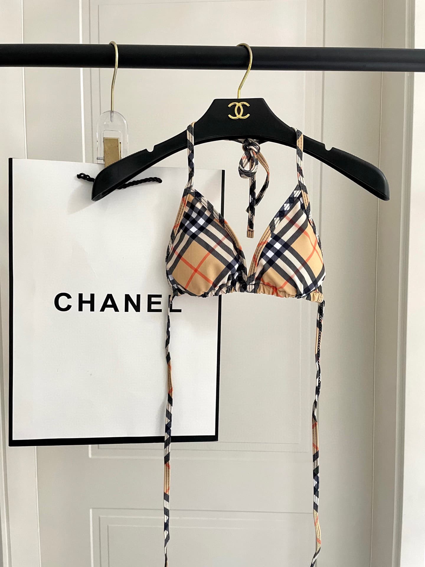 C24916 Balmain swimsuit – New model from Balmain’s boutique, split design 😍🥰 Suitable for various swimming scenarios 🏊‍♀️ At the beach, swimming pools, hot springs, water parks, and rafting trips – all are perfect 😌 It can also be worn with inner clothes. — image 5