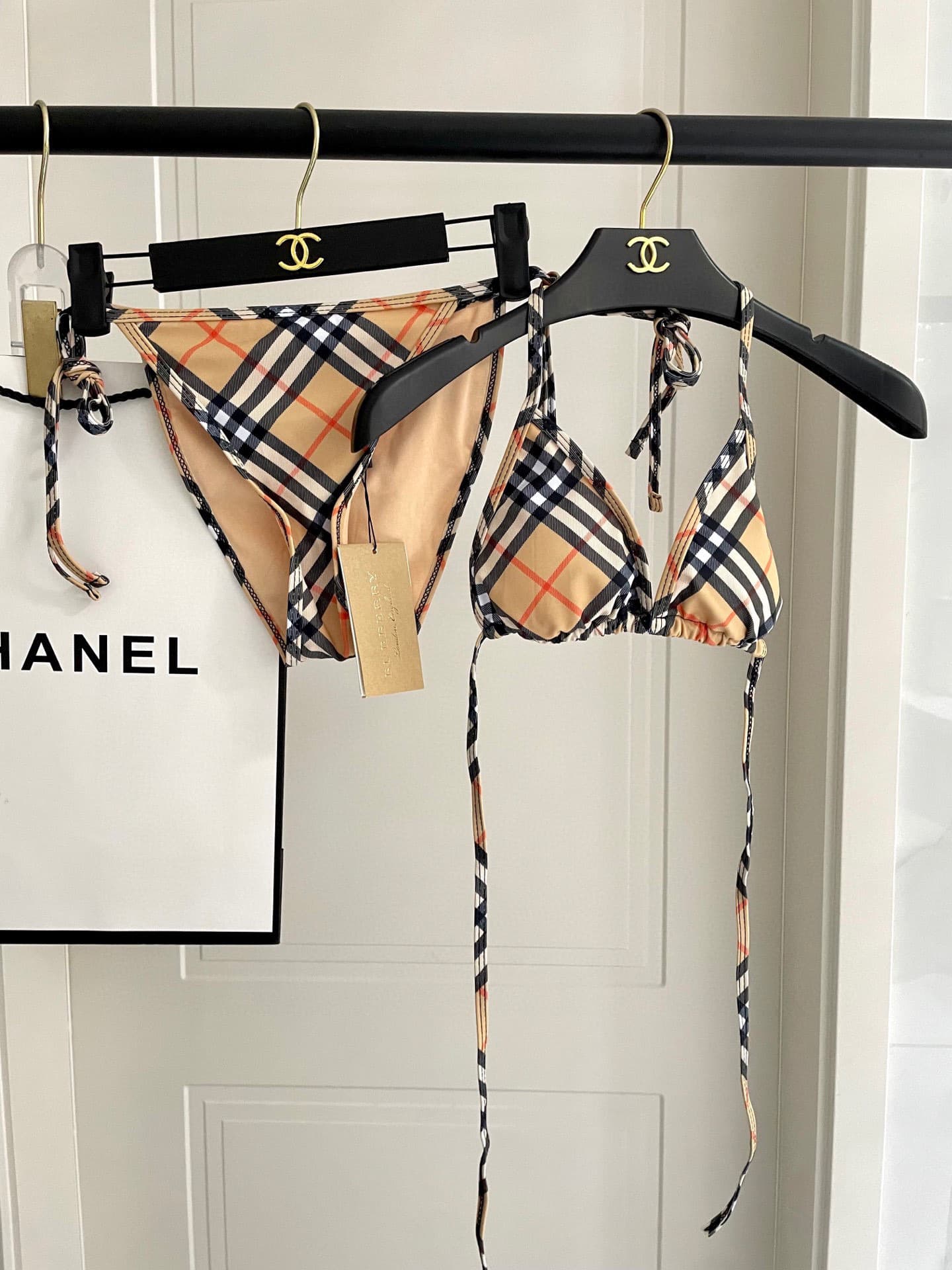 C24916 Balmain swimsuit – New model from Balmain’s boutique, split design 😍🥰 Suitable for various swimming scenarios 🏊‍♀️ At the beach, swimming pools, hot springs, water parks, and rafting trips – all are perfect 😌 It can also be worn with inner clothes. — image 7