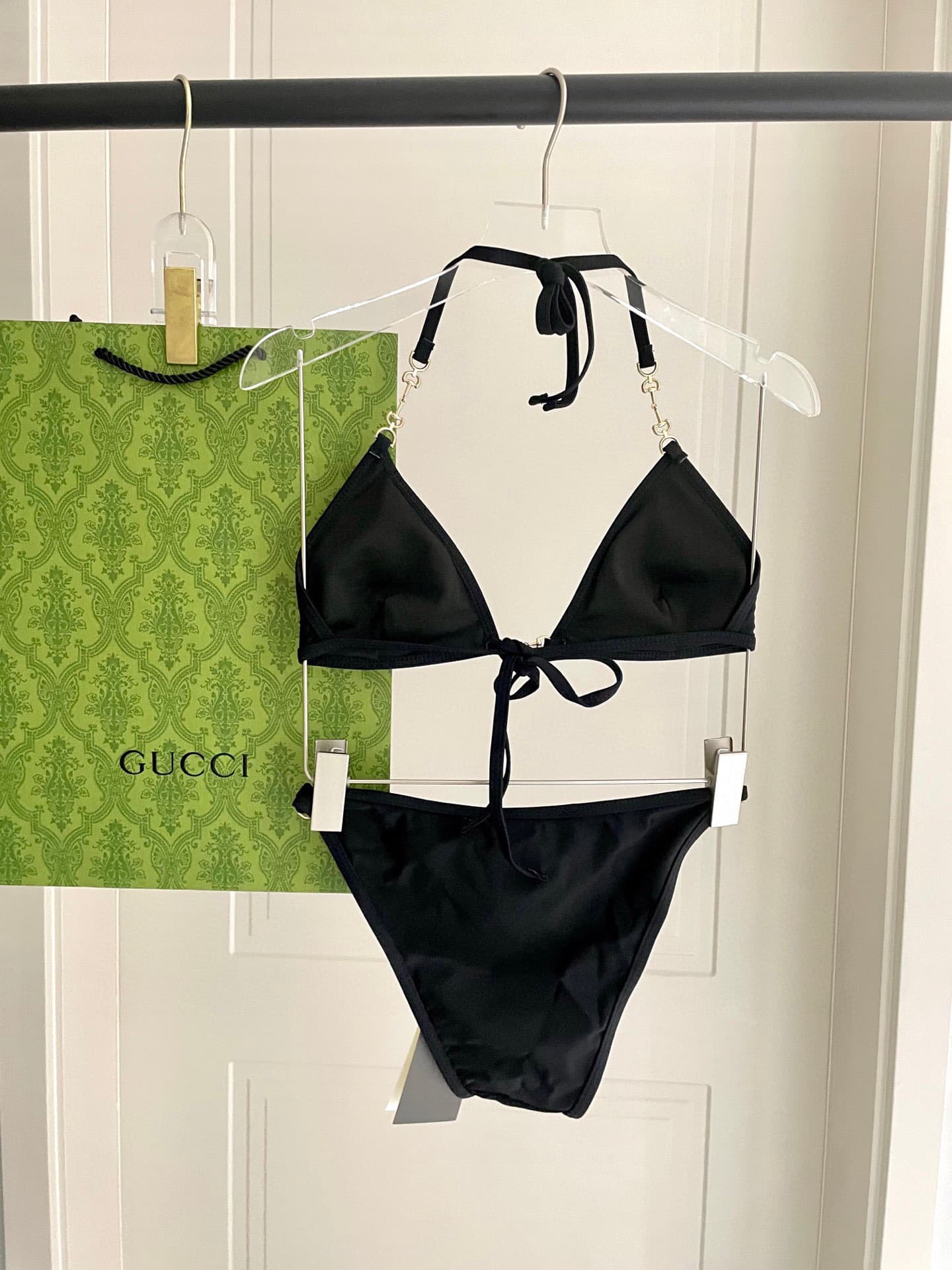 C24904 Gucci swimsuit – Gucci’s new bikini style 😍🥰 It’s a swimsuit suitable for various scenarios 🏊‍♀️ – by the sea, swimming pools, hot springs, water parks, and kayaking – it works well all the time 😌 It can also be worn with other items; the one-piece — image 5