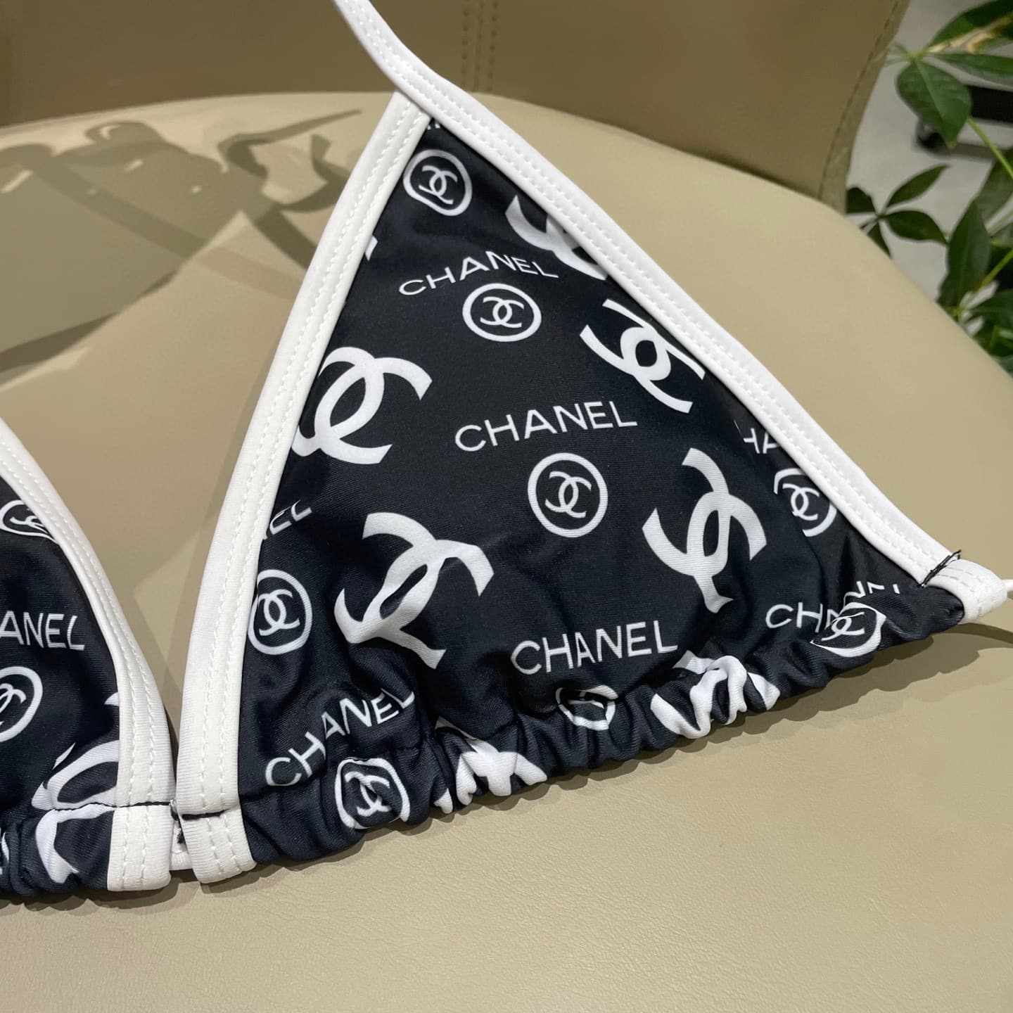 C24890 Chanel swimsuit – Chanel’s new patterned bikini 👙❤️😍🥰 It’s a swimsuit suitable for various occasions 🏊‍♀️ – on the beach, in swimming pools, hot springs, water parks, and for rafting too 😌 It can be worn both as an inner layer and as a outer layer. — image 7