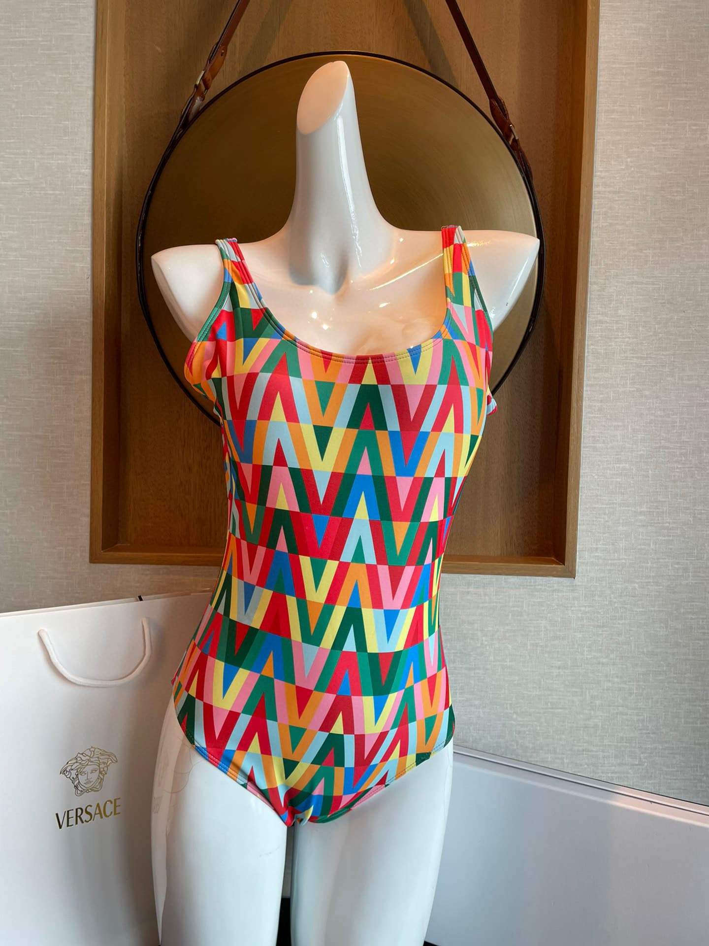 C24894 Valentino swimsuits. Valentino’s new colored bikinis are available in all stores simultaneously, bringing a fashionable look naturally! They effectively age-defying, offering a youthful and energetic appearance. — image 1