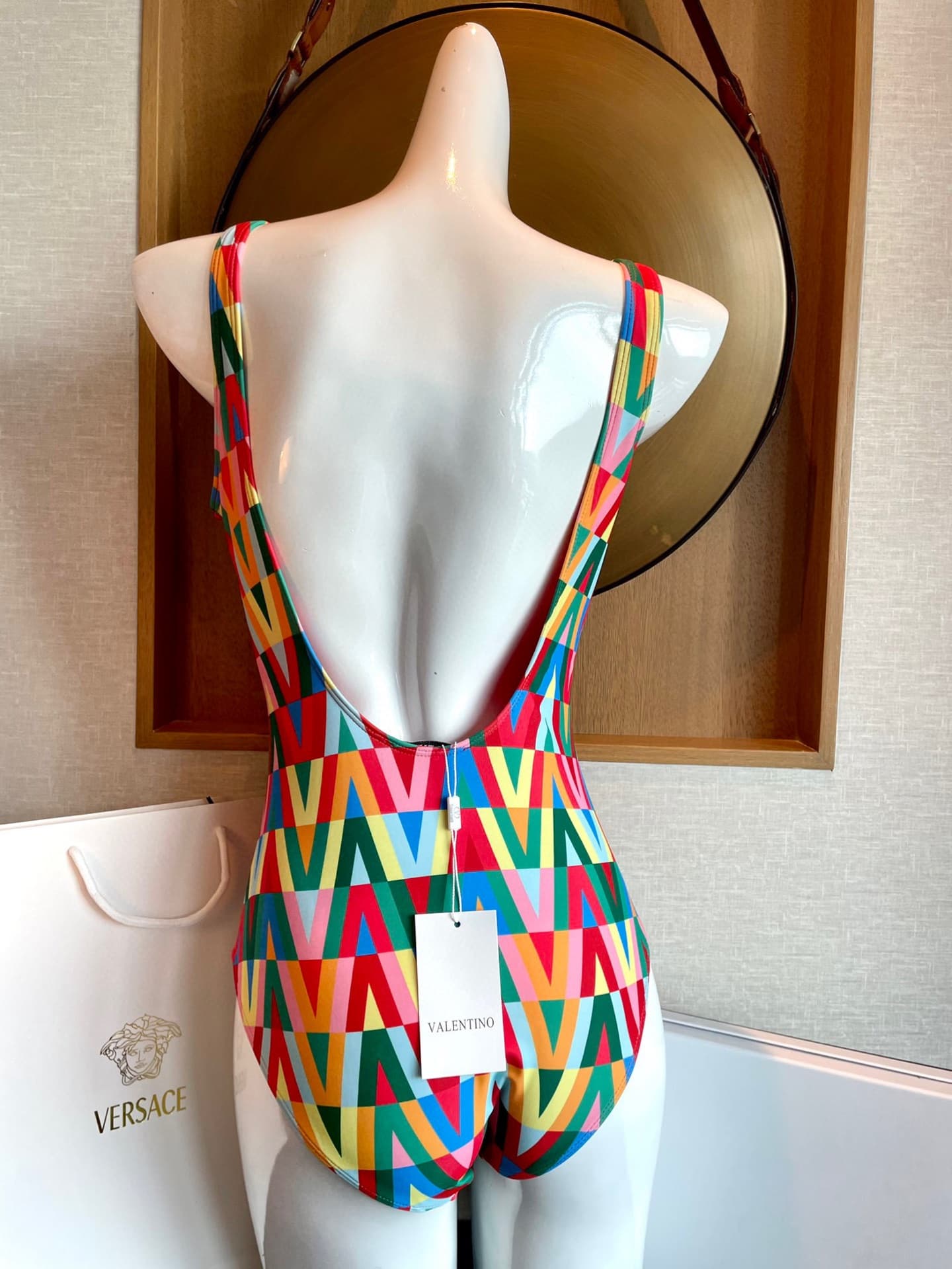 C24894 Valentino swimsuits. Valentino’s new colored bikinis are available in all stores simultaneously, bringing a fashionable look naturally! They effectively age-defying, offering a youthful and energetic appearance. — image 2