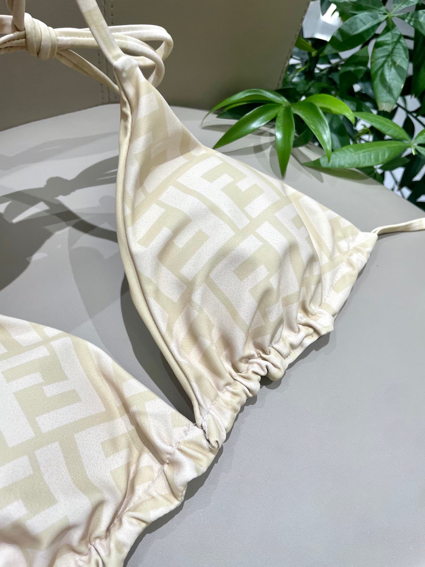 C24878 Fendi swimsuits. Fendi-printed bikini swimsuits – excellent for the upper body! Released simultaneously at various stores, giving a stylish look naturally. They effectively age-defying, offering a youthful and energetic appearance. SML Xl — image 6