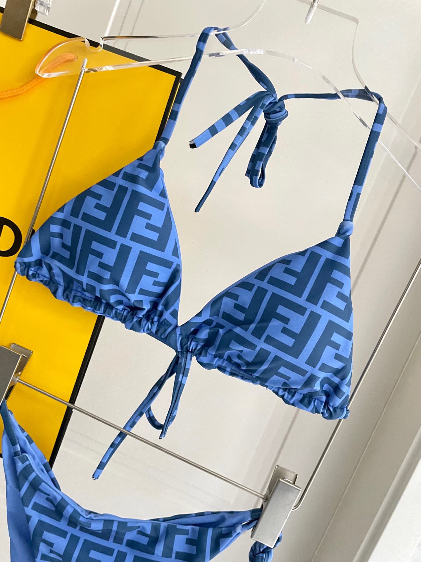 C24877 Fendi swimsuits. Fendi-printed bikini swimsuits – perfect for the upper body! They are released simultaneously in various stores, thus giving a fashionable look naturally. They effectively age-reducing, and convey a youthful, energetic vibe. SML Xl — image 2
