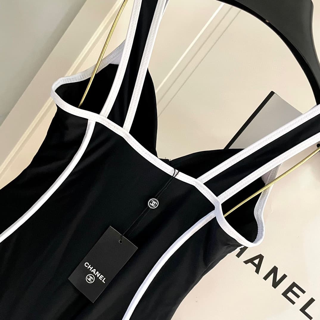 C24883 Chanel swimsuits – Chanel’s new swimsuits 😍🥰 These swimsuits are suitable for various situations 🏊‍♀️ Whether it’s by the sea, in a swimming pool, at hot springs, or in water parks – they work perfectly 😌 They can also be worn with inner clothes. T — image 4