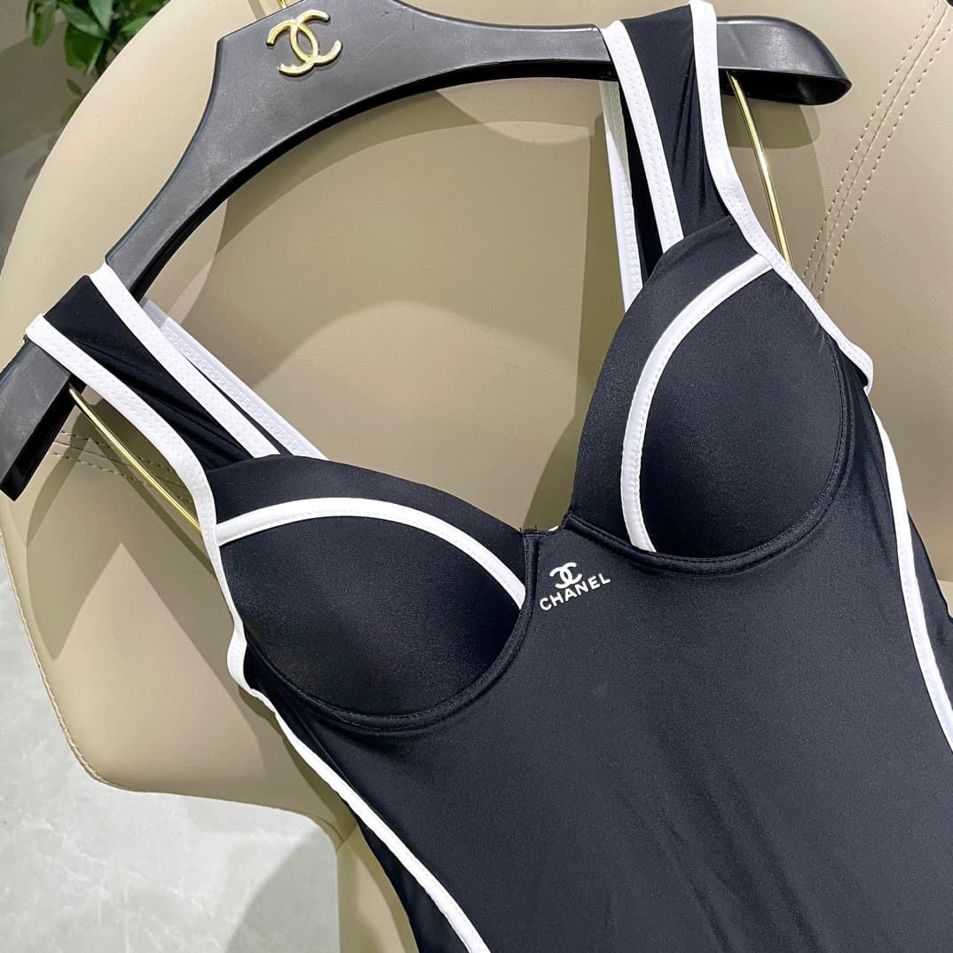 C24883 Chanel swimsuits – Chanel’s new swimsuits 😍🥰 These swimsuits are suitable for various situations 🏊‍♀️ Whether it’s by the sea, in a swimming pool, at hot springs, or in water parks – they work perfectly 😌 They can also be worn with inner clothes. T — image 7