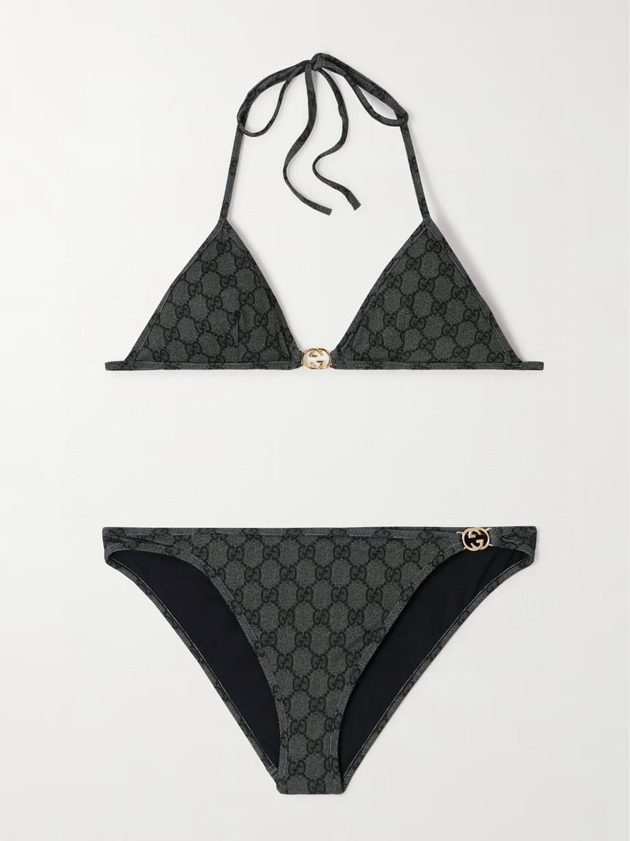 C24882 Gucci swimsuits – New Gucci bikinis, suitable for various occasions 🏊‍♀️. Perfect for beaches, swimming pools, hot springs, water parks, and river rafting 😌. They can also be worn with inner garments. The one-piece design covers the body and makes  — image 3