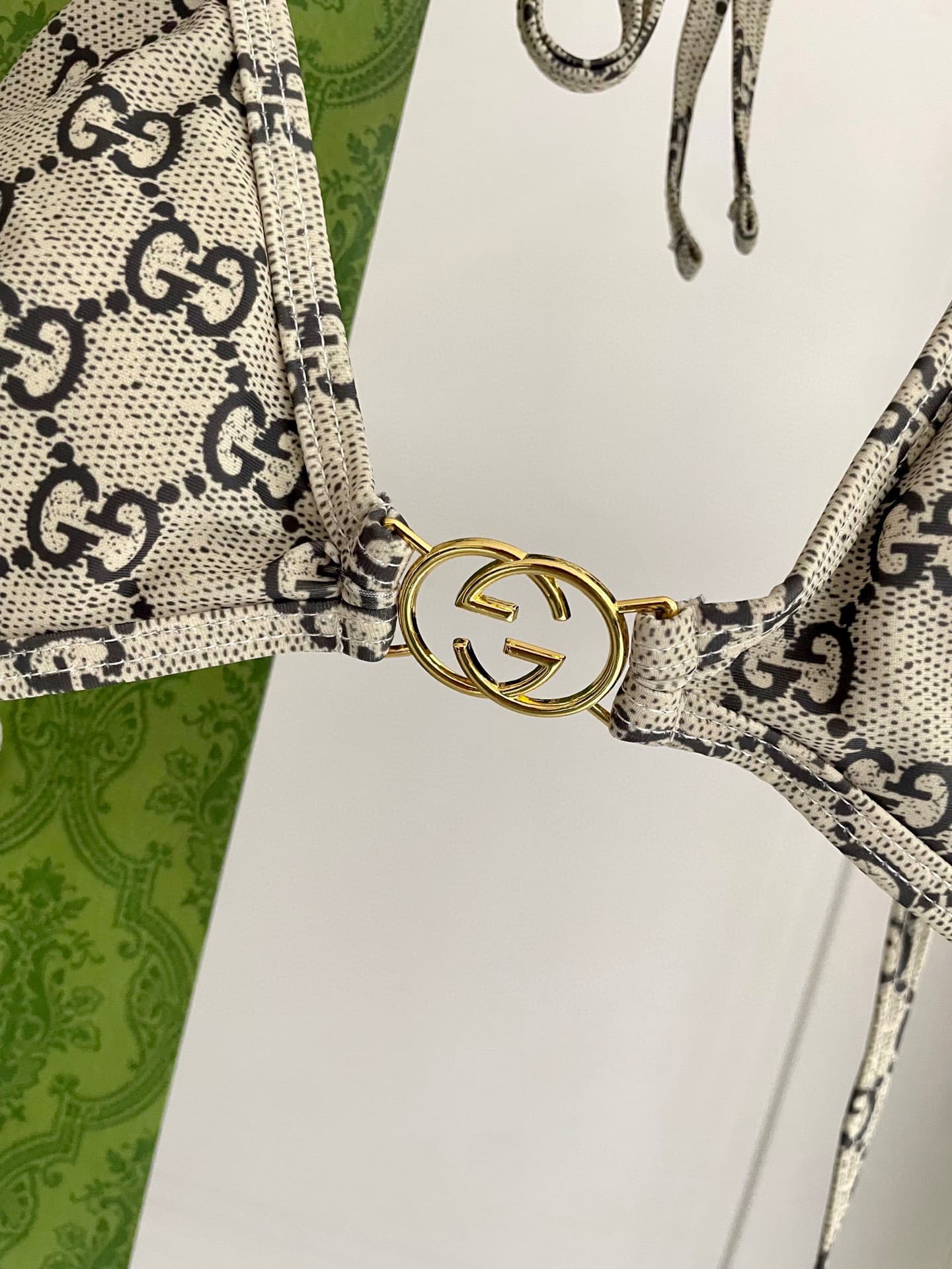 C24853 Gucci swimsuits – New Gucci bikini swimsuits 👙❤️😍🥰 These swimsuits are suitable for various scenarios 🏊‍♀️ At the beach, swimming pools, hot springs, water parks, and rafting trips – all are possible 😌 They can be worn both as innerwear and outerwe — image 6