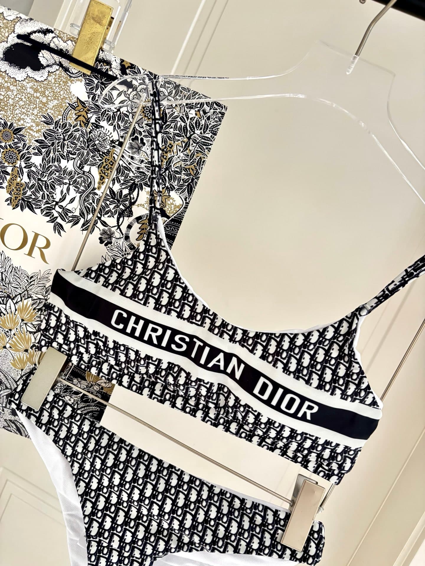 C18401 Dio boutique’s new three-piece set bikini and dress 😍🥰 It’s a swimsuit suitable for various situations 🏊‍♀️ – at the beach, in swimming pools, hot springs, water parks, and for rafting too 😌 — image 6
