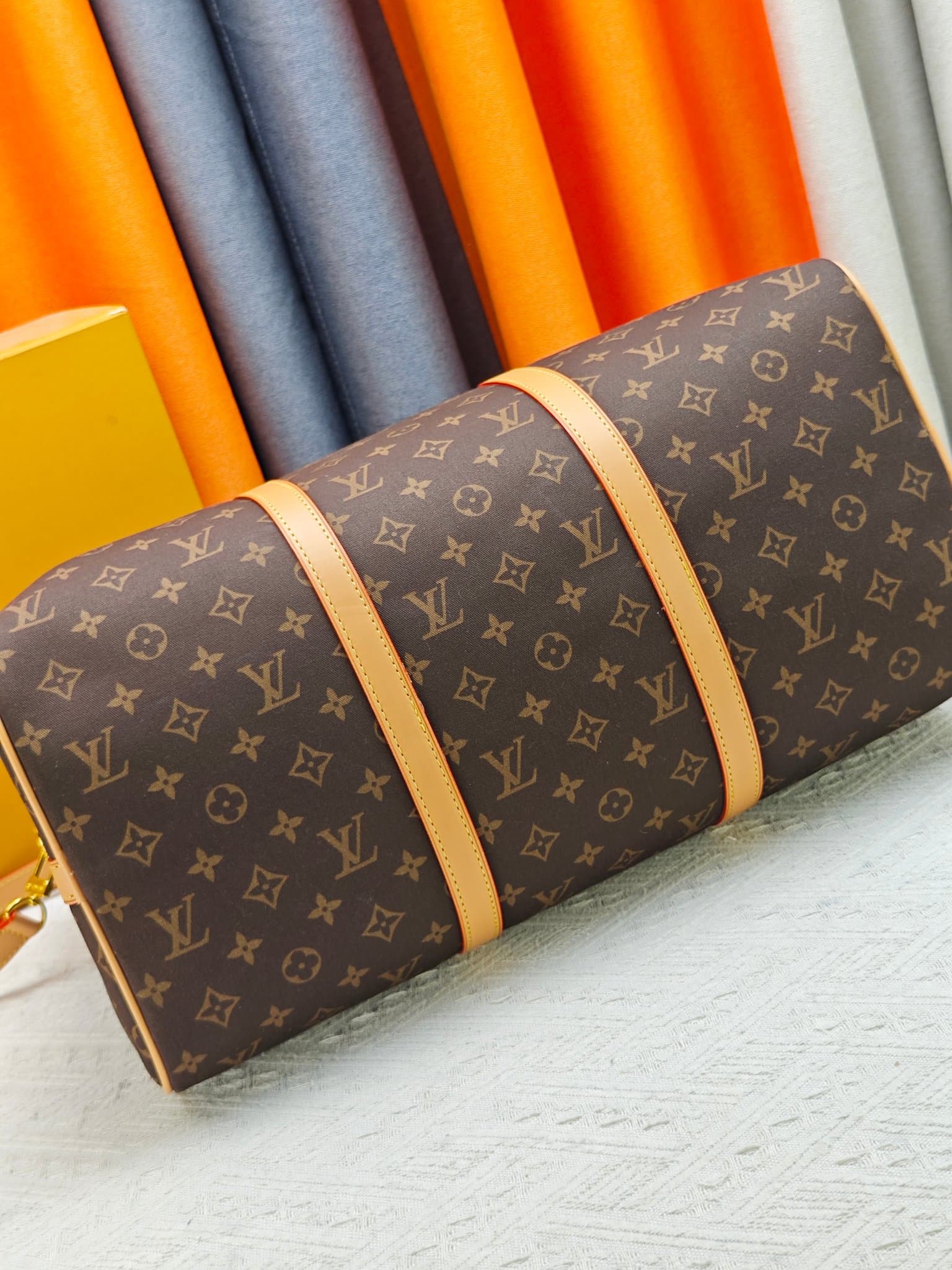 C5058 M41416 M99918 Brown monochrome LV travel bag 2026 Early autumn handbag — image 4