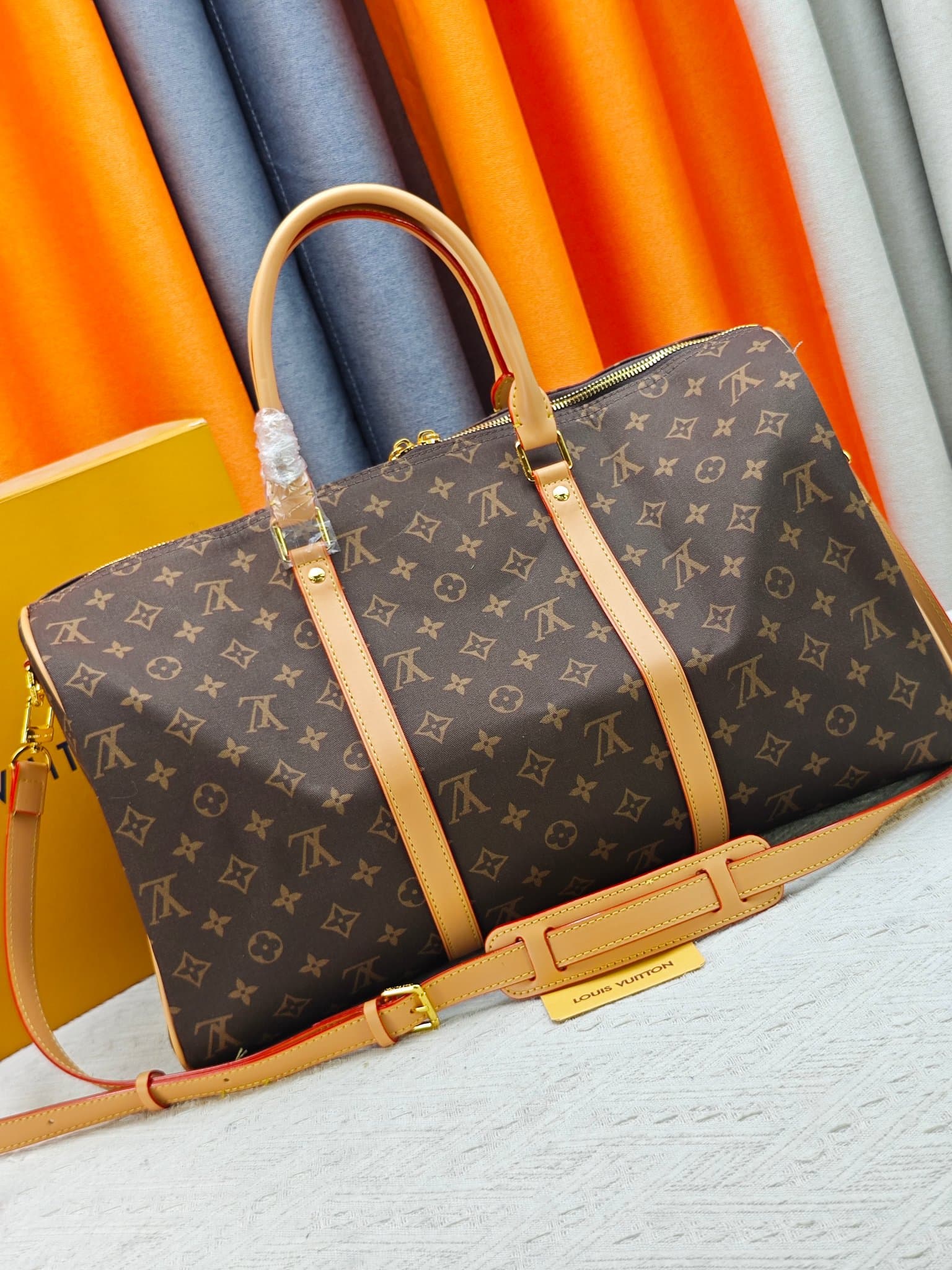 C5058 M41416 M99918 Brown monochrome LV travel bag 2026 Early autumn handbag — image 5