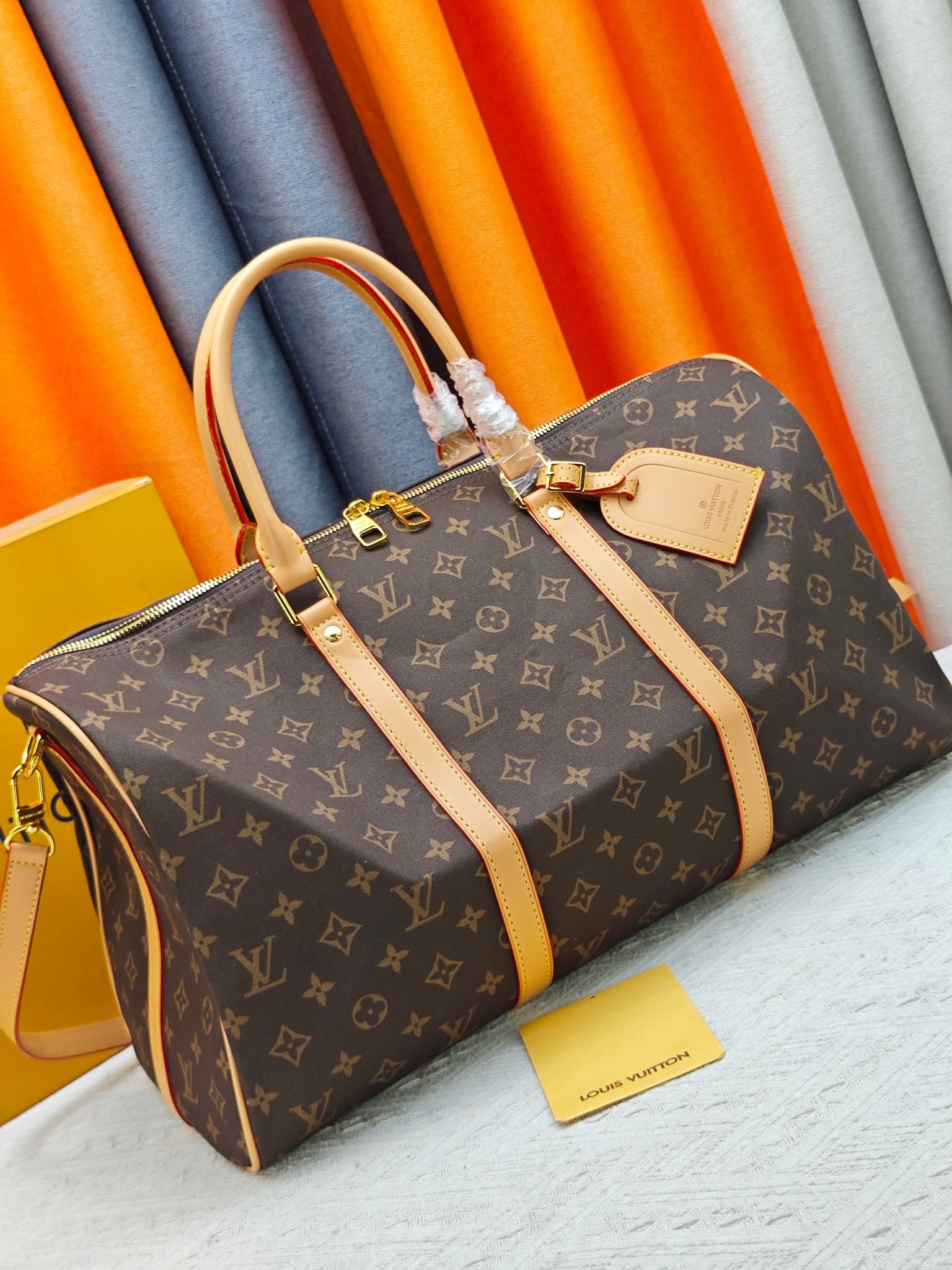 C5058 M41416 M99918 Brown monochrome LV travel bag 2026 Early autumn handbag — image 2