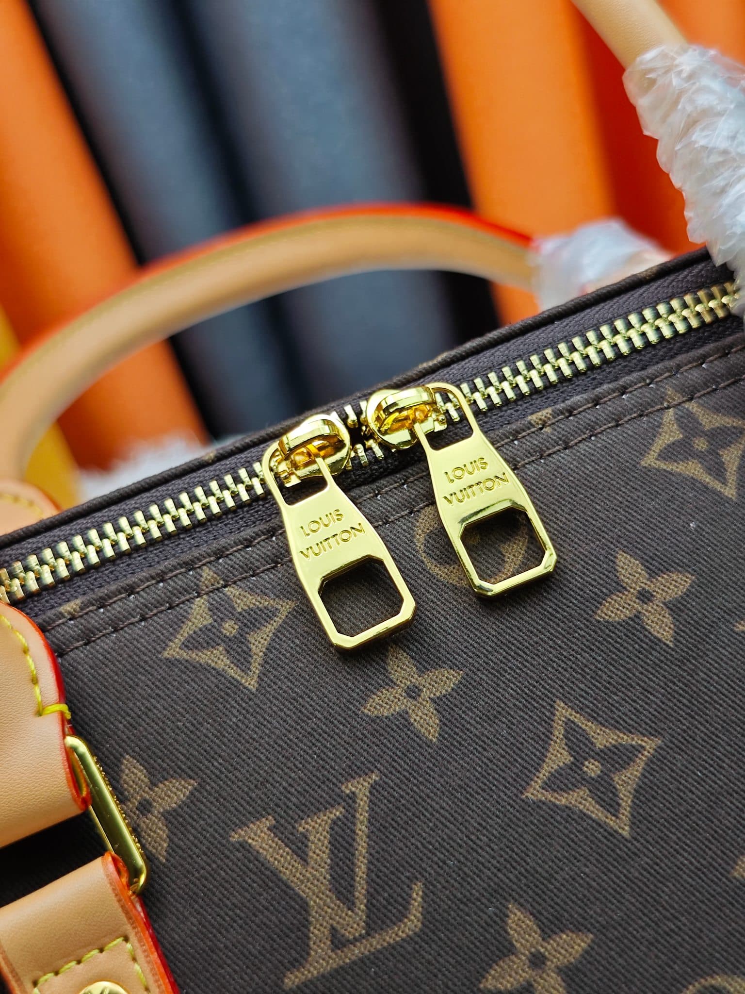 C5058 M41416 M99918 Brown monochrome LV travel bag 2026 Early autumn handbag — image 6