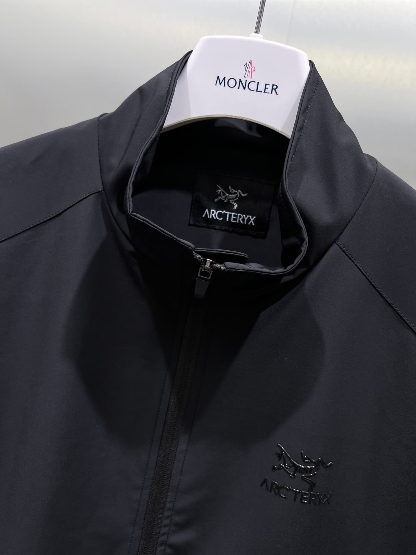 C10284 Archaeopteryx 🌟 Stand-up collar jacket coat 🔥 Online store matches 💫 Hot item, retail stock, high-end customization. The quality can withstand any test; it offers you a unique wearing experience! All items go through strict selection processes, wit — image 7
