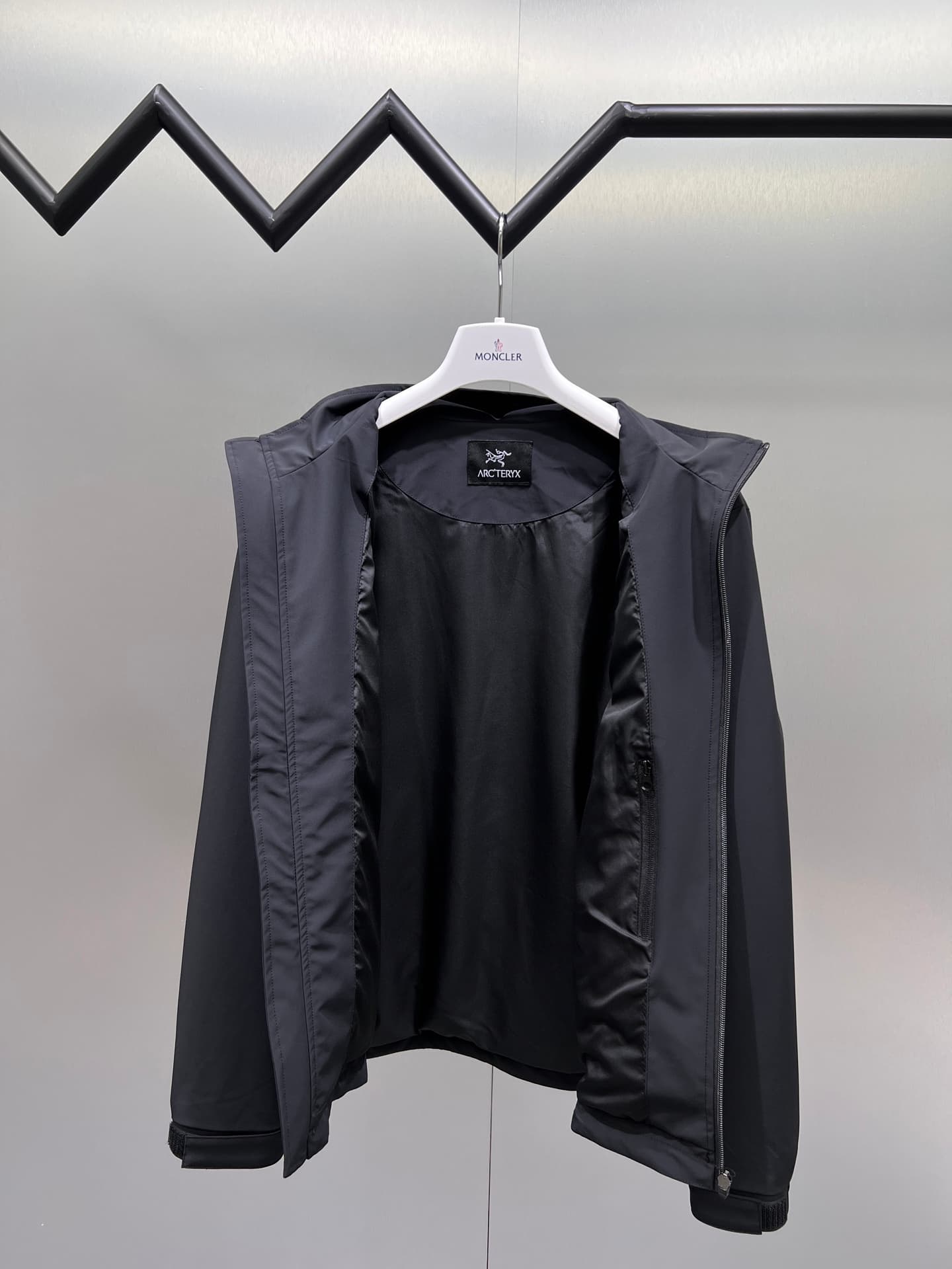 C10284 Archaeopteryx 🌟 Stand-up collar jacket coat 🔥 Online store matches 💫 Hot item, retail stock, high-end customization. The quality can withstand any test; it offers you a unique wearing experience! All items go through strict selection processes, wit — image 2