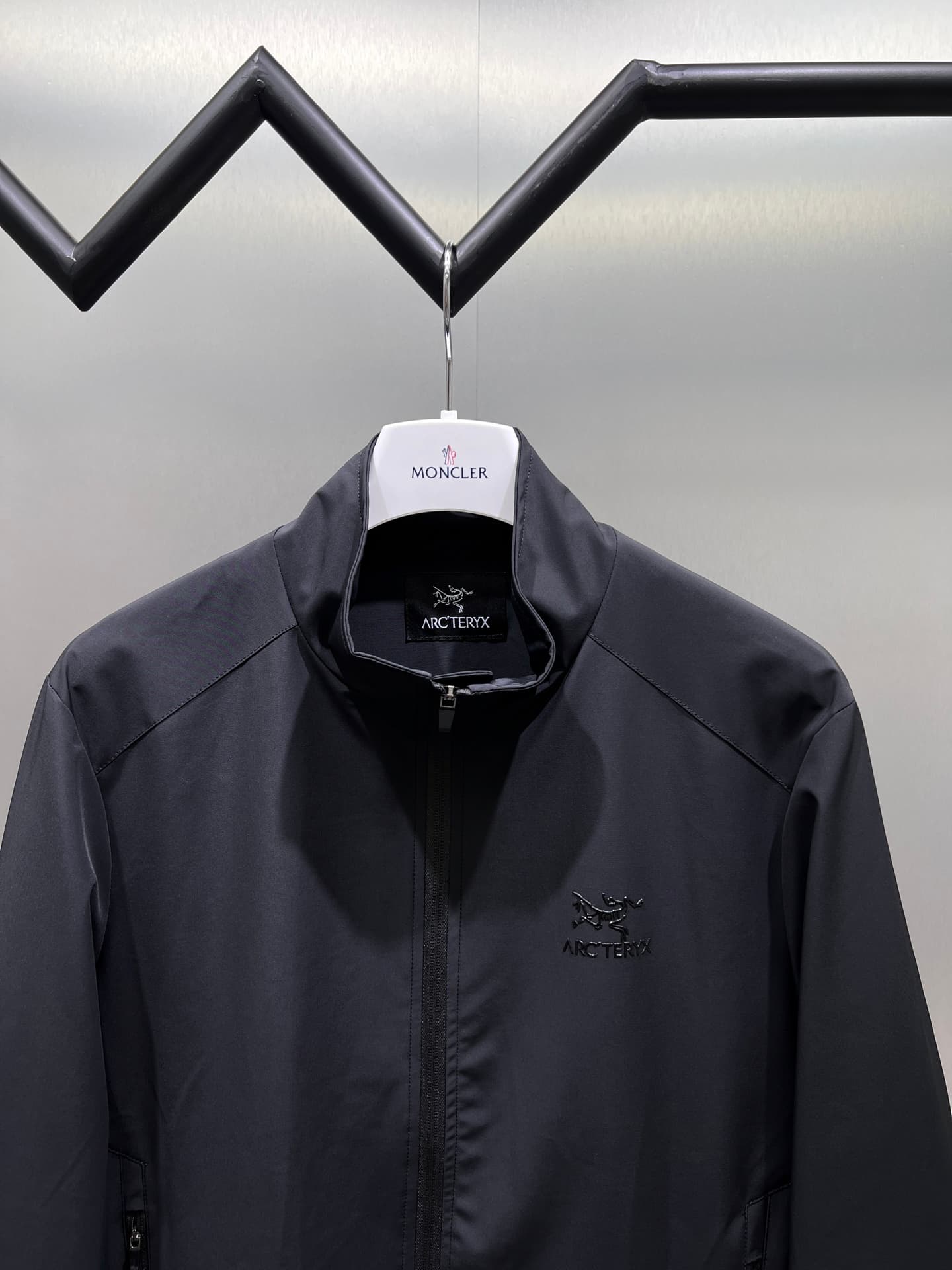 C10284 Archaeopteryx 🌟 Stand-up collar jacket coat 🔥 Online store matches 💫 Hot item, retail stock, high-end customization. The quality can withstand any test; it offers you a unique wearing experience! All items go through strict selection processes, wit — image 5
