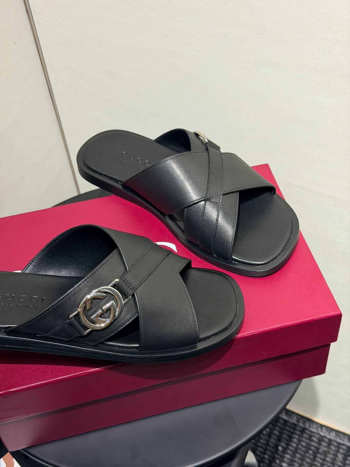 D7063 Men’s sandal shoes, crossed slippers — image 6