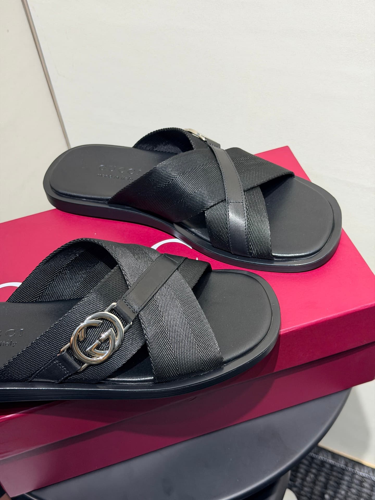 D7061 Men’s sandal shoes, crossed slippers — image 6