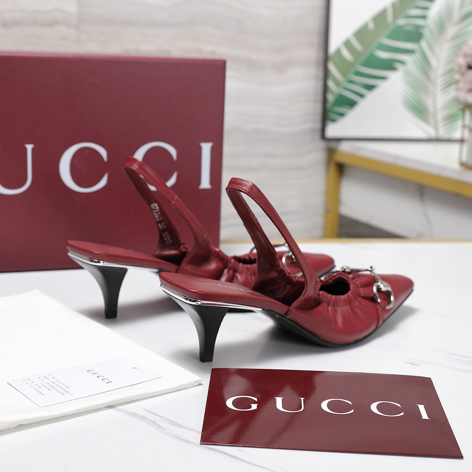 D6913 2026 Early Autumn 🆕 GUCCI High-end Collection – Elastic laces, rubber straps, breathable low-top women’s shoes — image 6