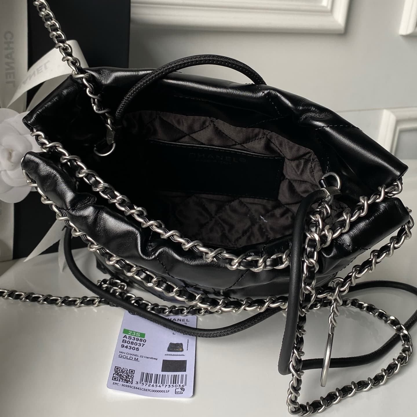 C755 Chane1🌐23S💠AS3980🥰Chanel’s mini22 hits the heart card — image 7