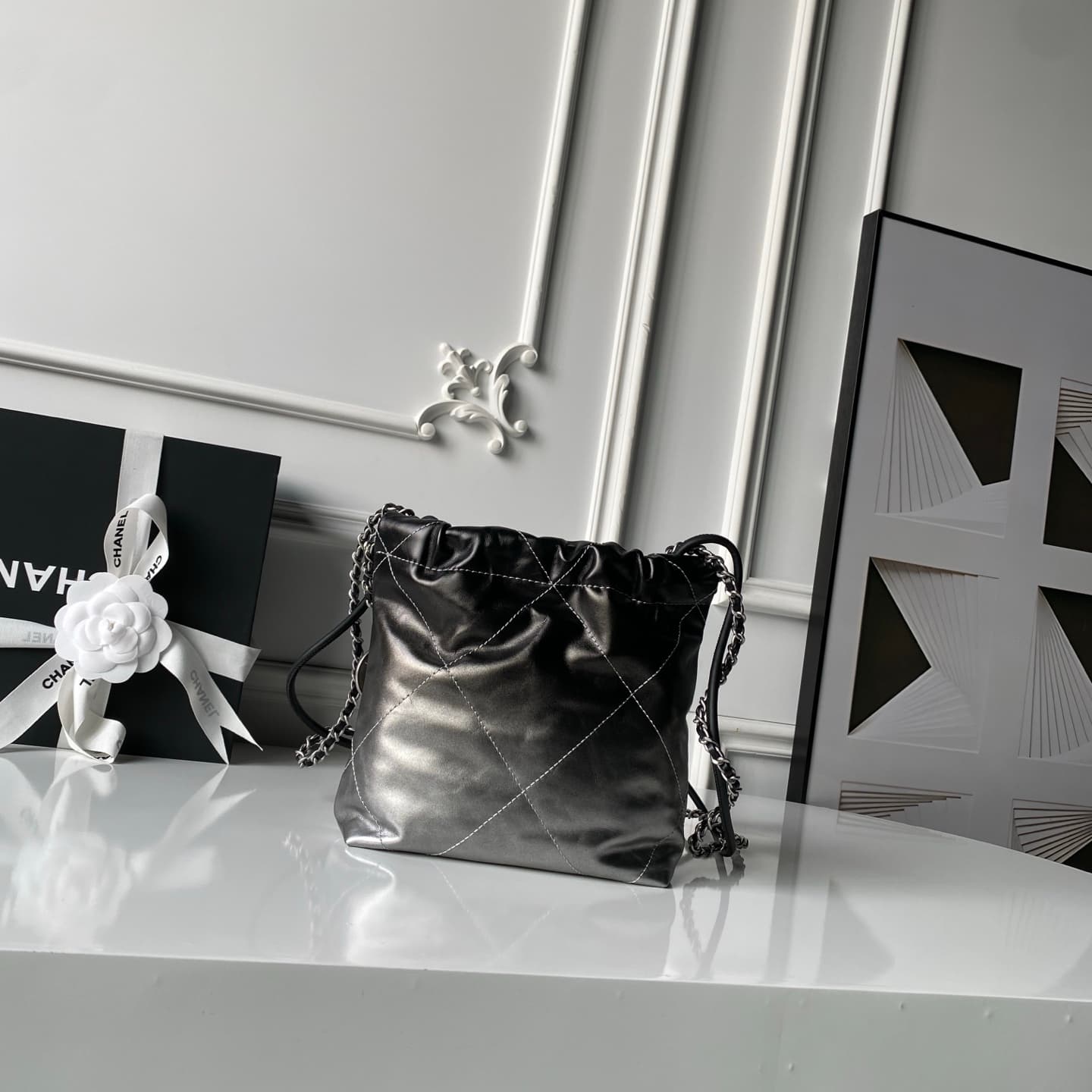 C756 Gradient Chane1🌐24💠AS3980🥰 Chanel’s mini22 hits the heart — image 2