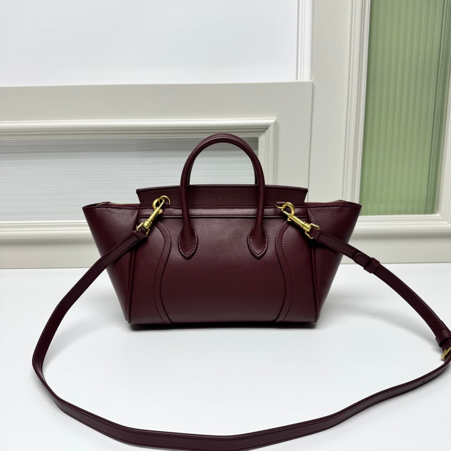 C418 💳250💳076 Wine Red💕💕 New product launched🅰️🅰️ 26 Spring collection – new Smiley Bag👛 — image 5