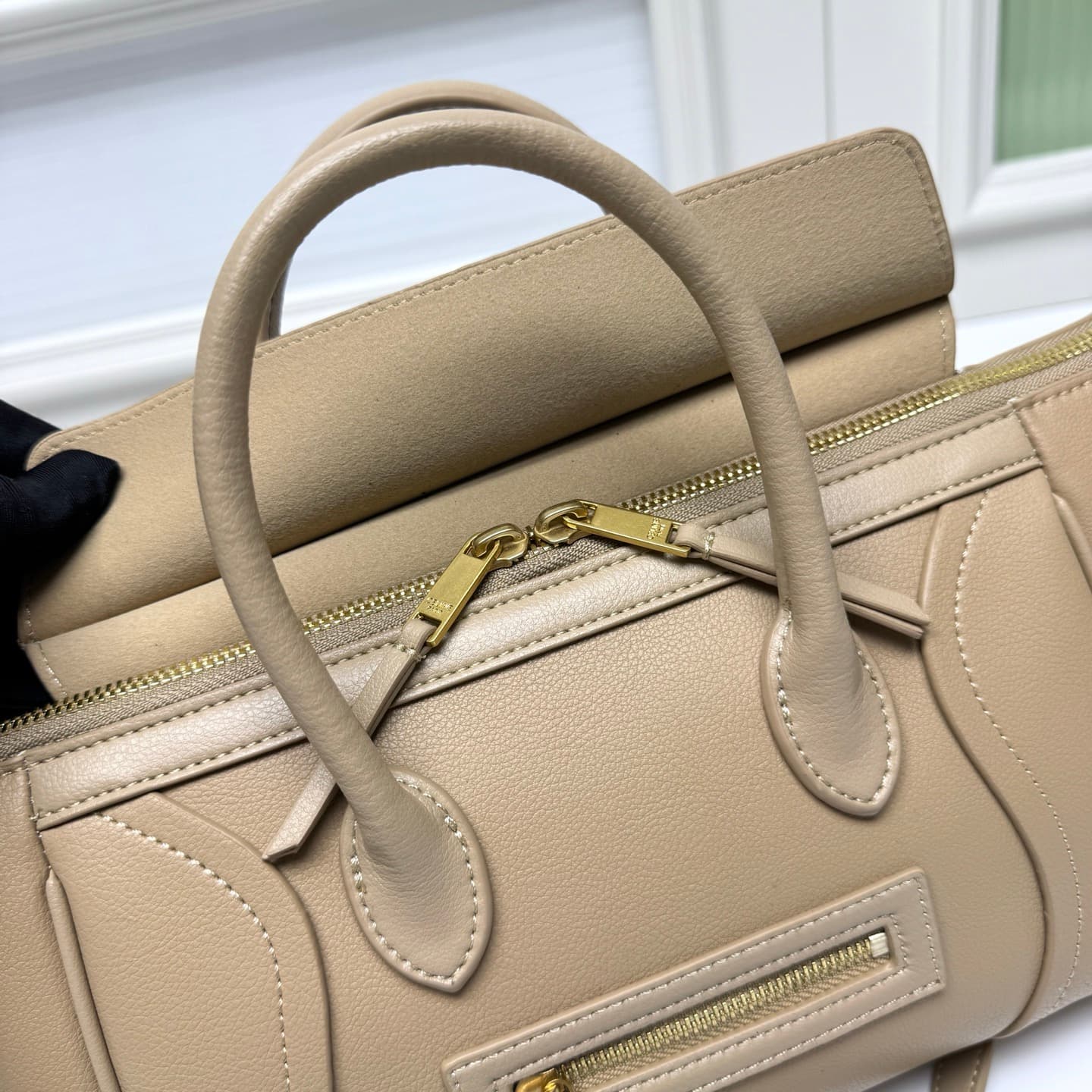 C417 💳250💳076 apricot color💕💕 New product released🅰️🅰️ 26 Spring collection – new smiling bag👛 — image 6