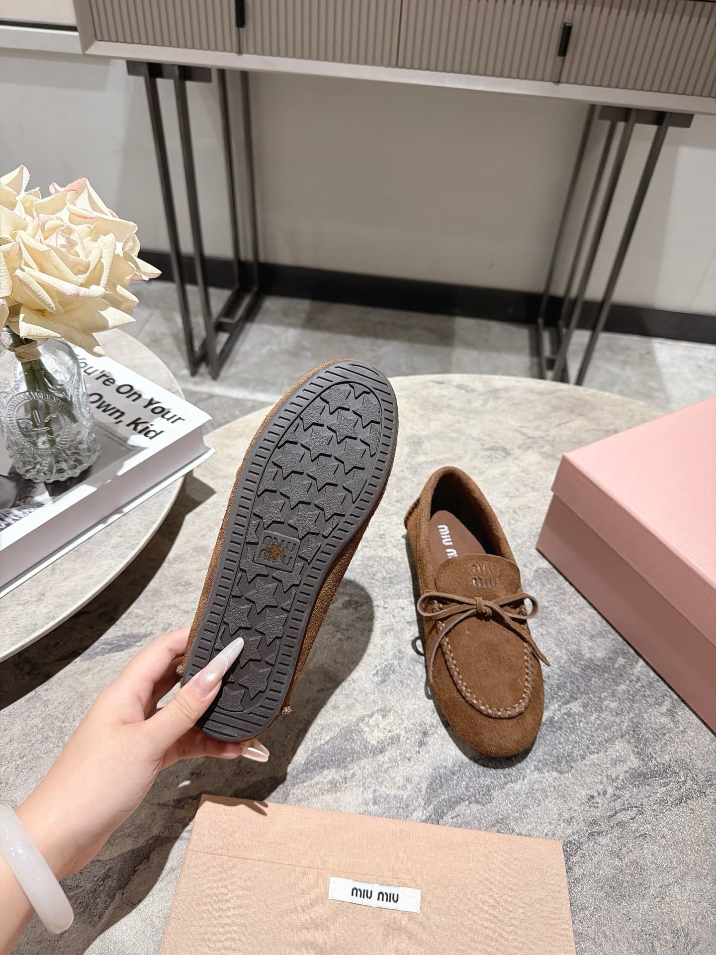 D10633 Miumiu 26 Vintage/Retro Spring/Summer New Model Vintage Bow Leif Shoes 🎉🎉 — image 8