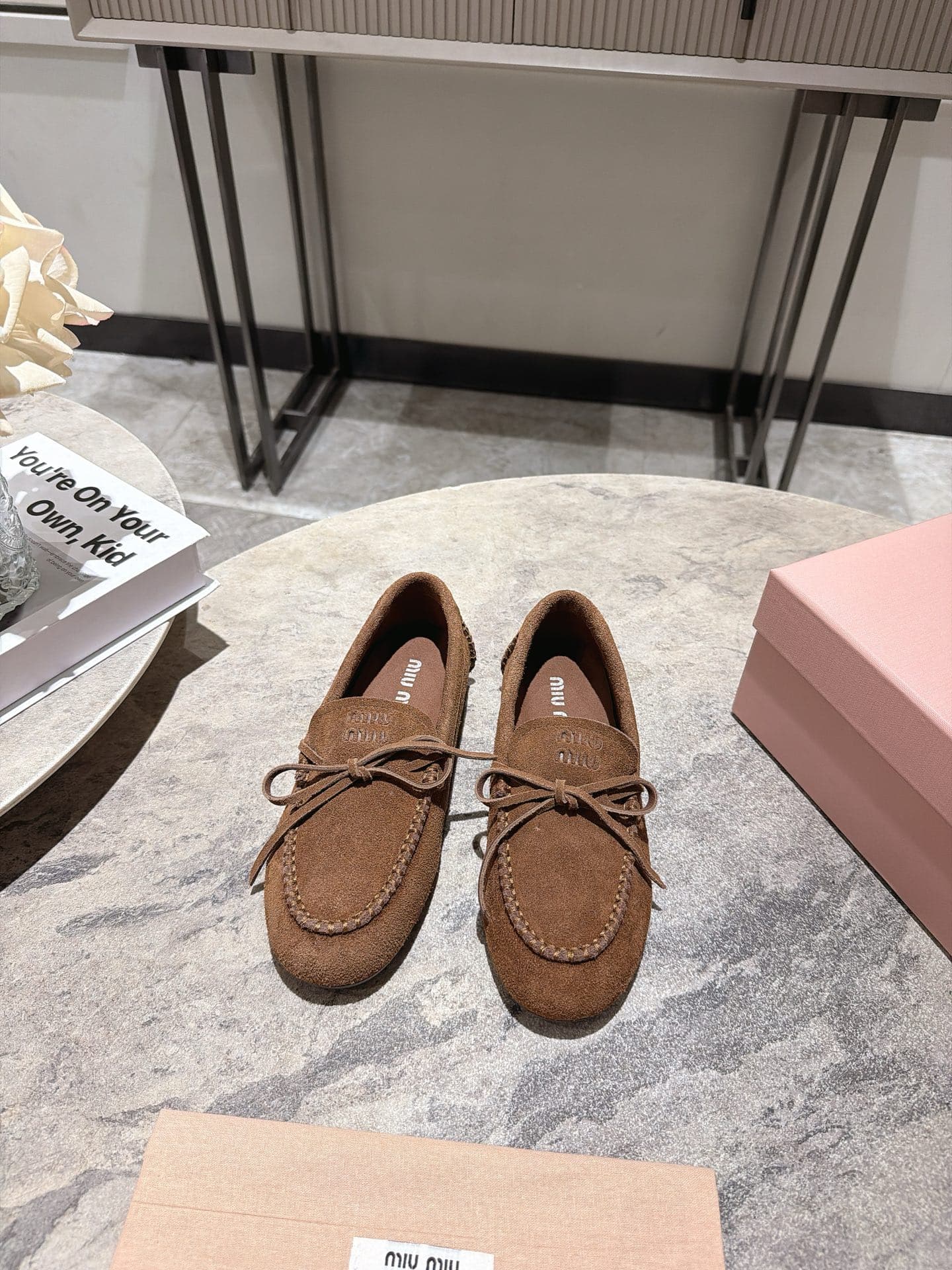D10633 Miumiu 26 Vintage/Retro Spring/Summer New Model Vintage Bow Leif Shoes 🎉🎉 — image 1
