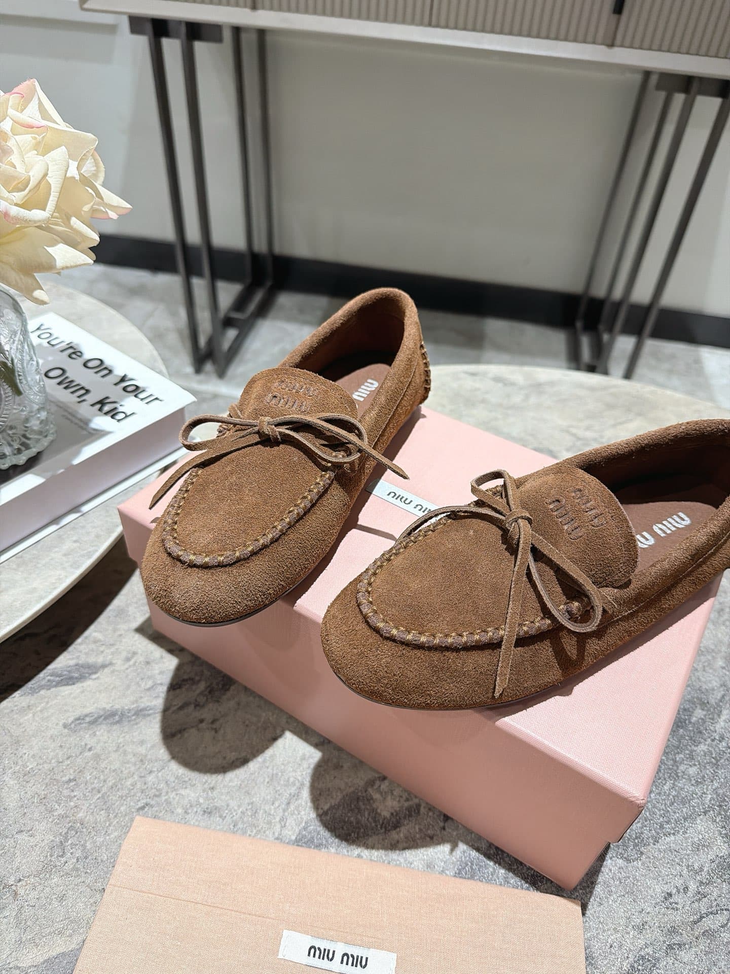 D10633 Miumiu 26 Vintage/Retro Spring/Summer New Model Vintage Bow Leif Shoes 🎉🎉 — image 7