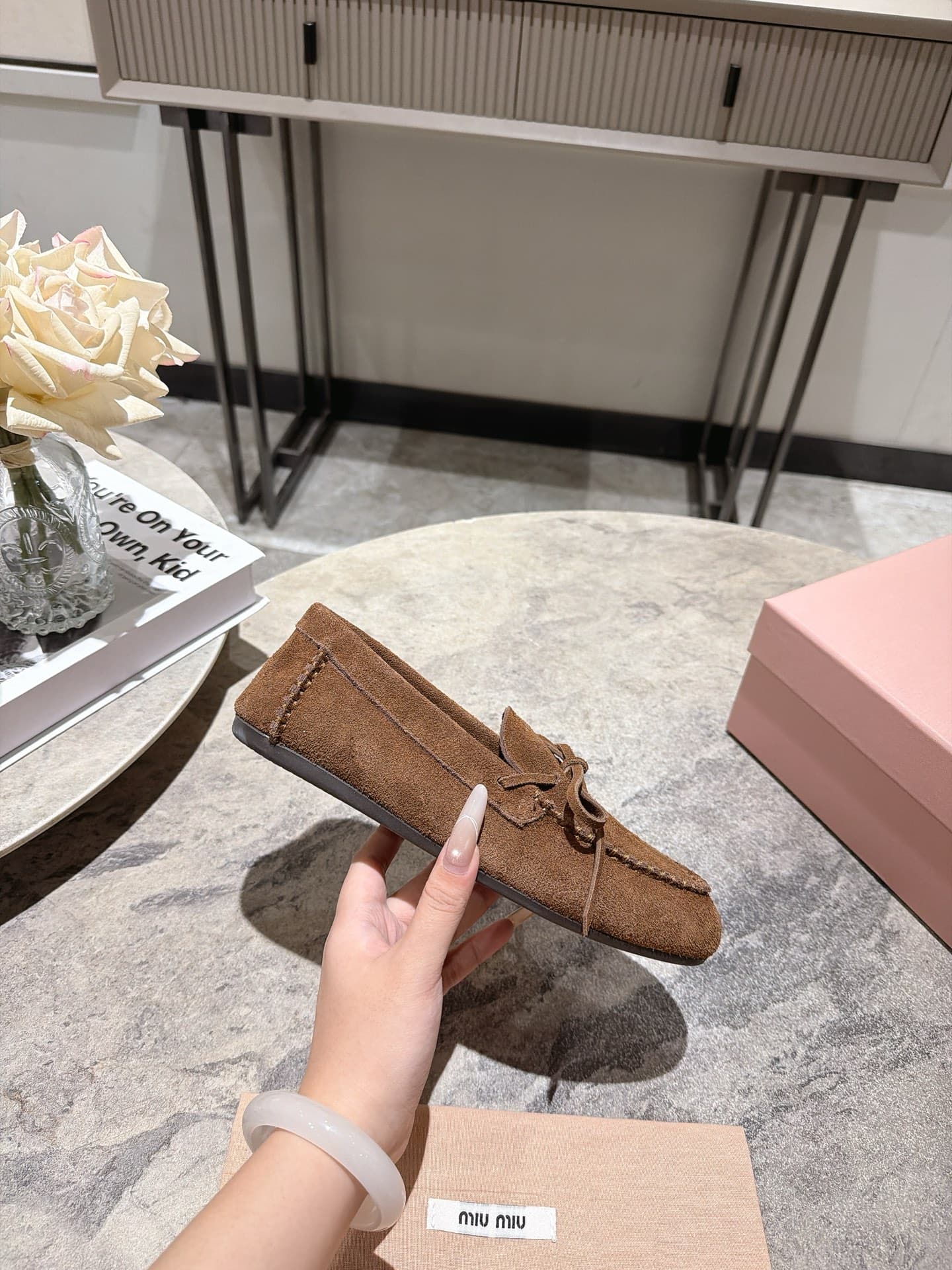 D10633 Miumiu 26 Vintage/Retro Spring/Summer New Model Vintage Bow Leif Shoes 🎉🎉 — image 5