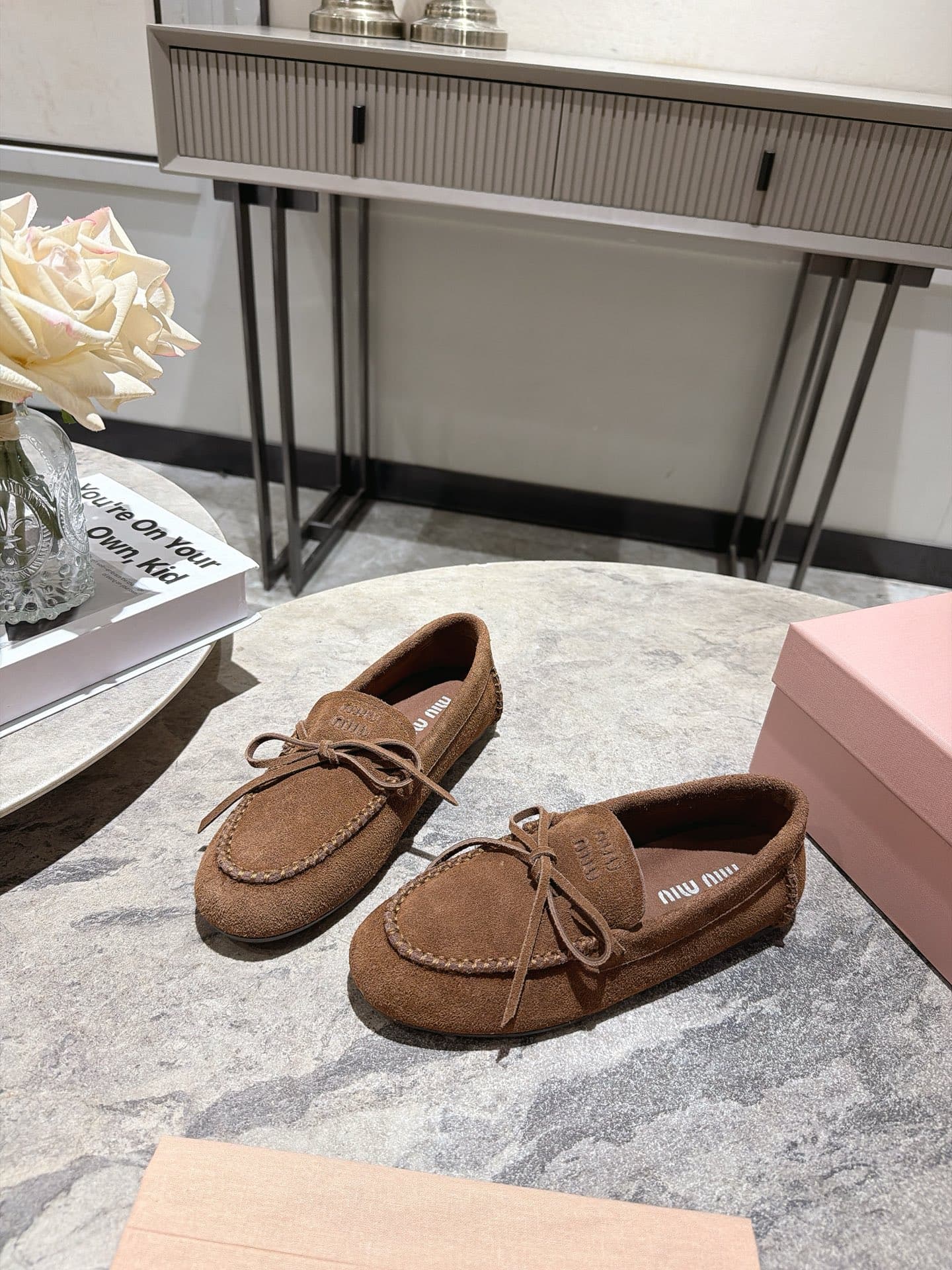 D10633 Miumiu 26 Vintage/Retro Spring/Summer New Model Vintage Bow Leif Shoes 🎉🎉 — image 4