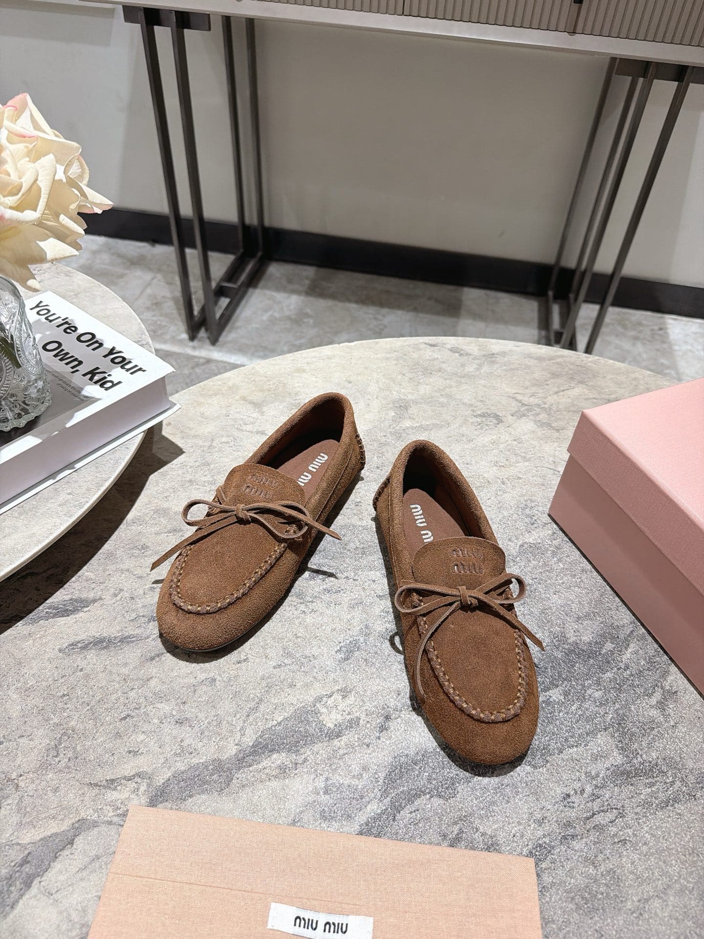 D10633 Miumiu 26 Vintage/Retro Spring/Summer New Model Vintage Bow Leif Shoes 🎉🎉 — image 2