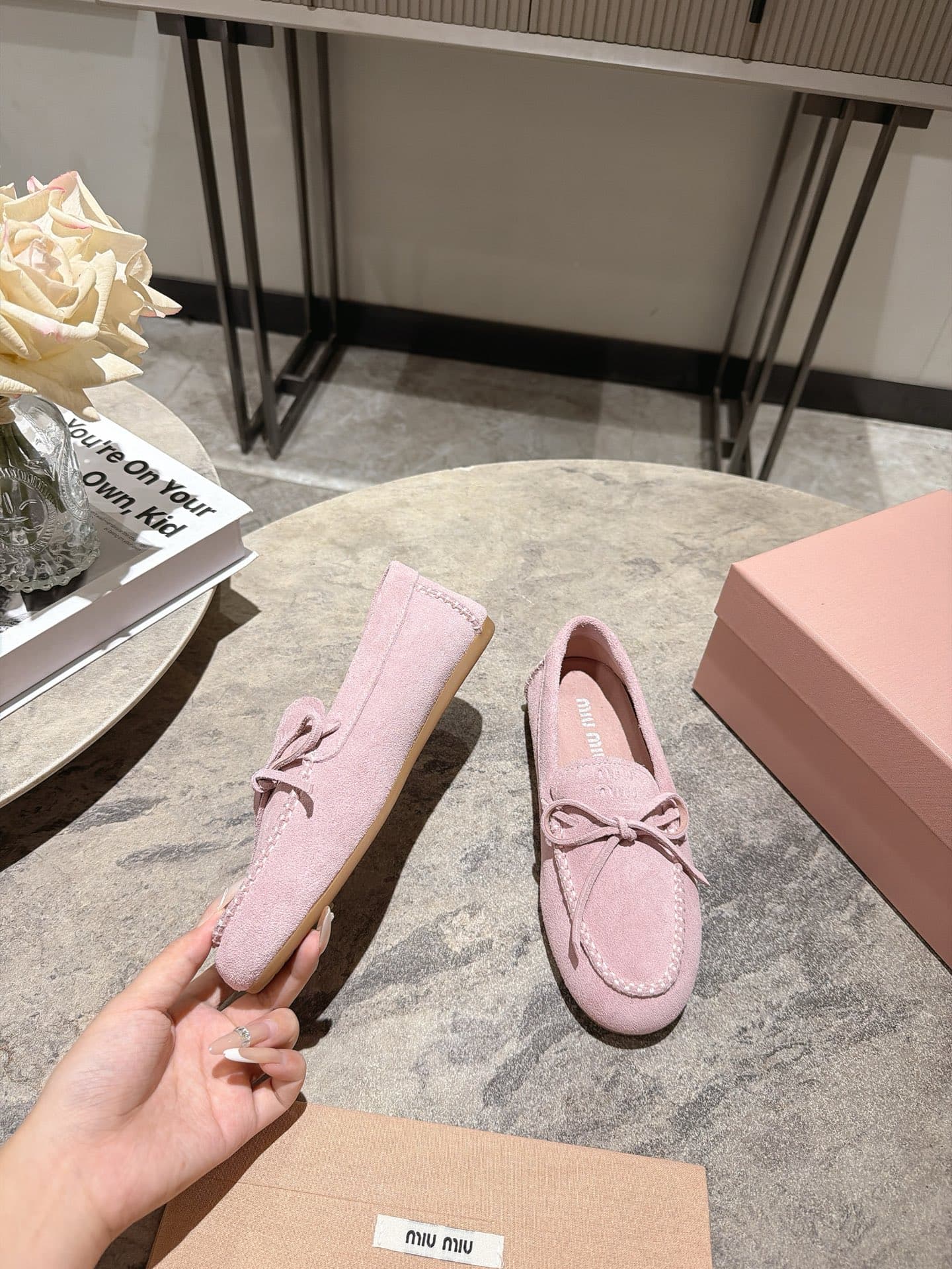 D10631 Miumiu 26 Vintage/Retro Spring/Summer New Model Vintage Bow Leif Shoes 🎉🎉 — image 3