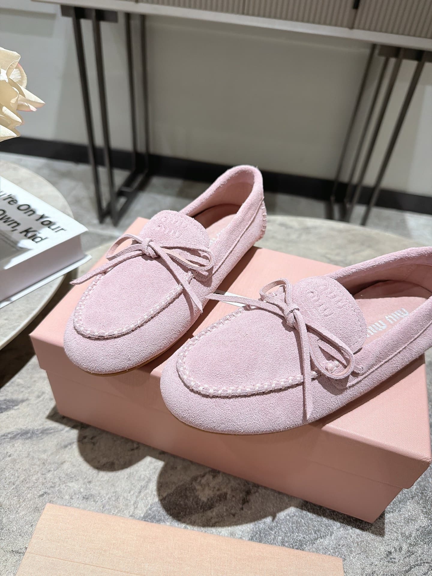 D10631 Miumiu 26 Vintage/Retro Spring/Summer New Model Vintage Bow Leif Shoes 🎉🎉 — image 8