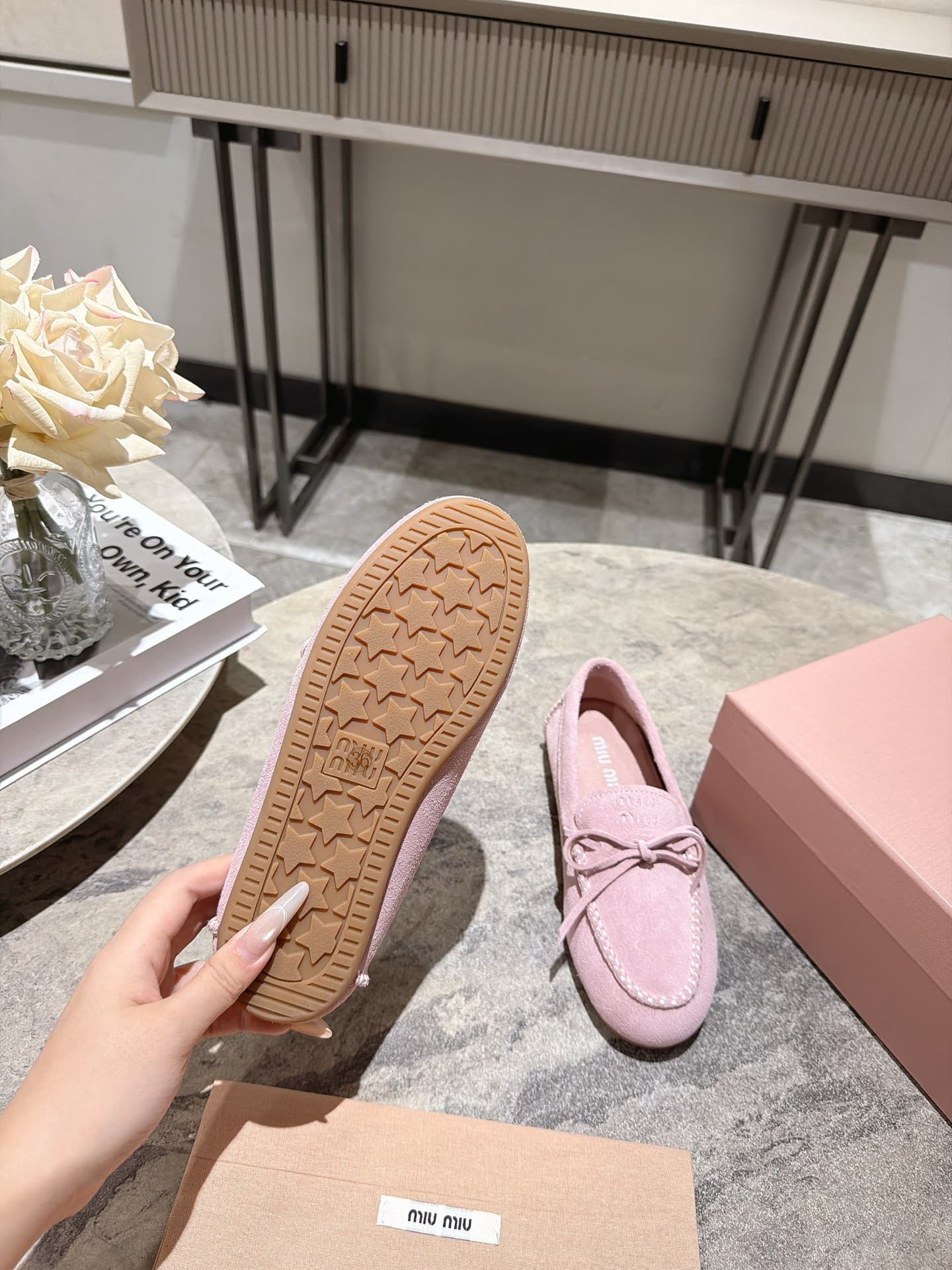 D10631 Miumiu 26 Vintage/Retro Spring/Summer New Model Vintage Bow Leif Shoes 🎉🎉 — image 7