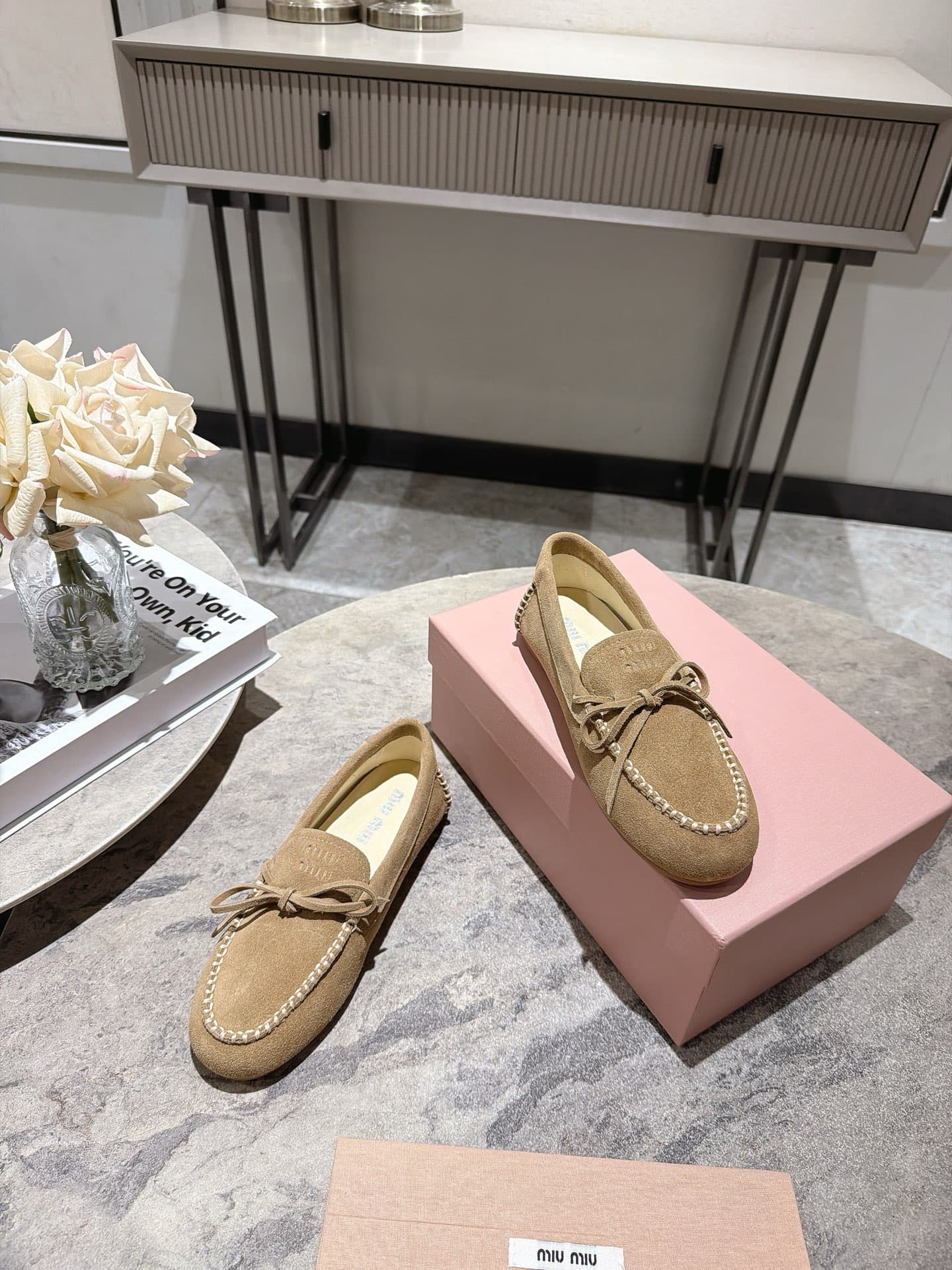 D10629 Miumiu 26 Vintage/Retro New Spring/Summer Bowlace Loafers 🎉🎉 — image 7