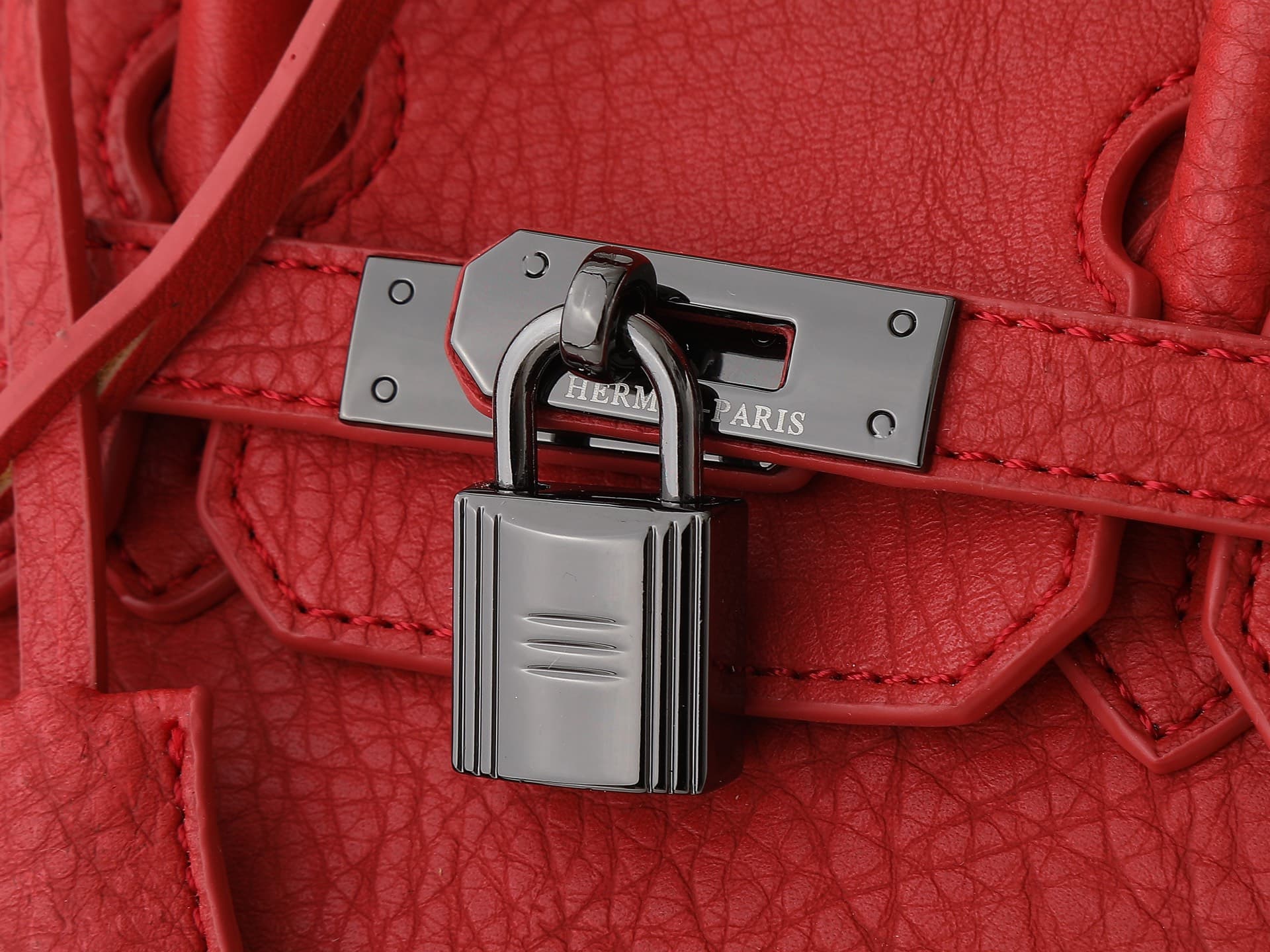C4831 The upgraded version of the new 11925 model features the Hermès platinum elephant pattern: red color. It is a high-end women’s casual briefcase, designed for crossbody use. The craftsmanship is extremely delicate and elegant. It comes in a bag made  — image 5