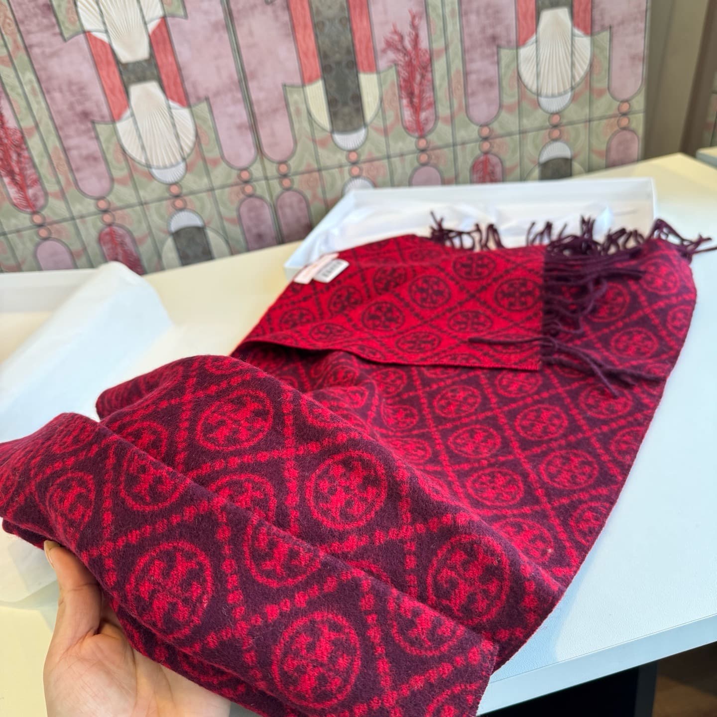 C30718 🧣High-quality imported cashmere 🧣 — image 8